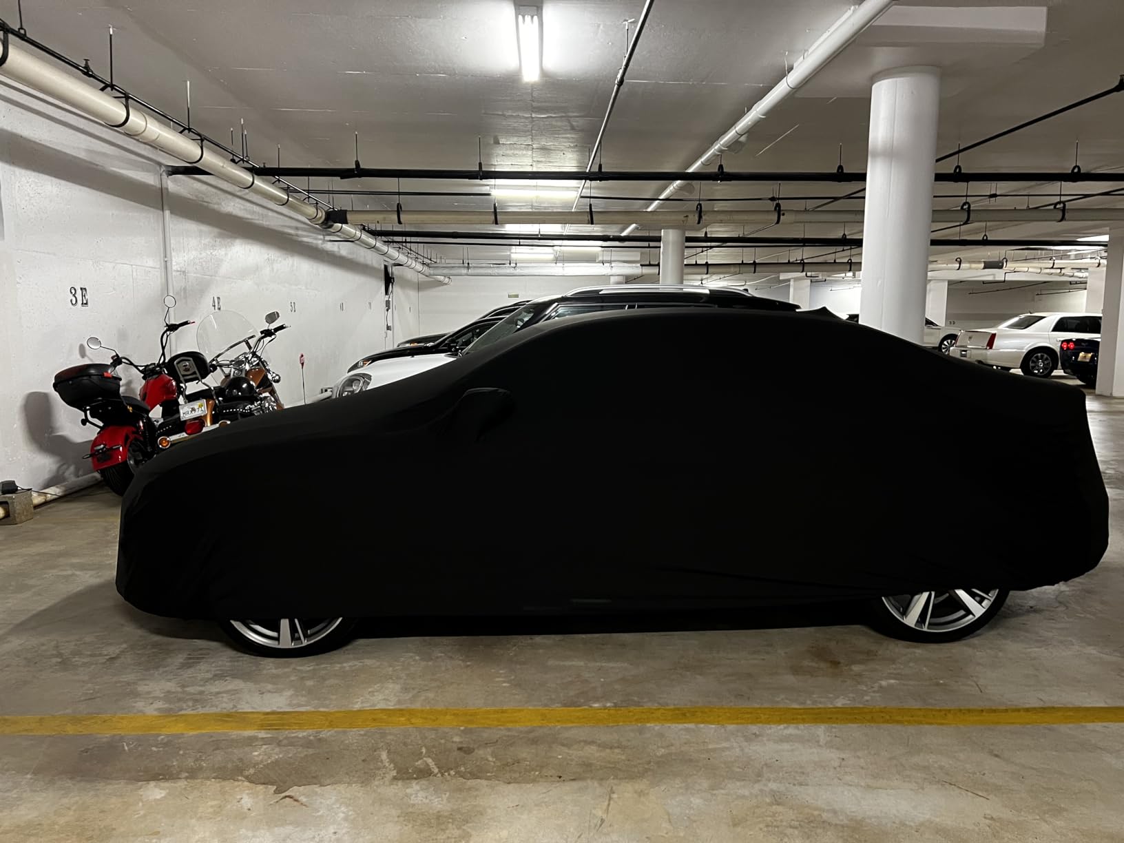SR1 Performance USA Porsche 911 & 718 Indoor Car Cover Custom Fit 1999-2026 Carrera Turbo GT3 Targa Boxster Cayman – Ultraguard Stretch Satin Breathable Dust Protection Garage Cover – Black customer photo 1