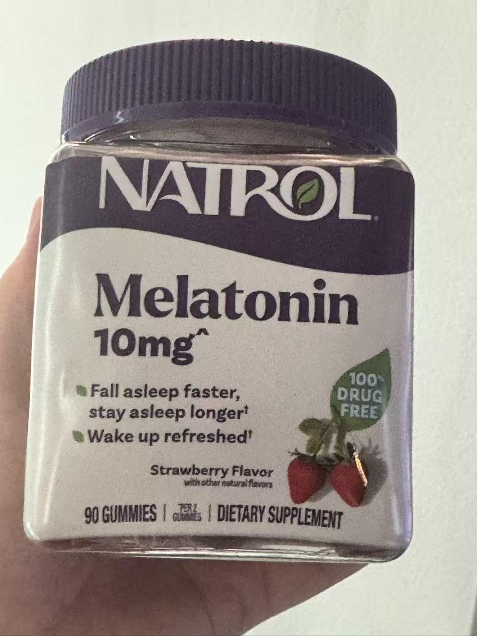 Natrol Melatonin 10 mg Gummies, Sleep Support for Adults, 90 Gummies customer photo 2