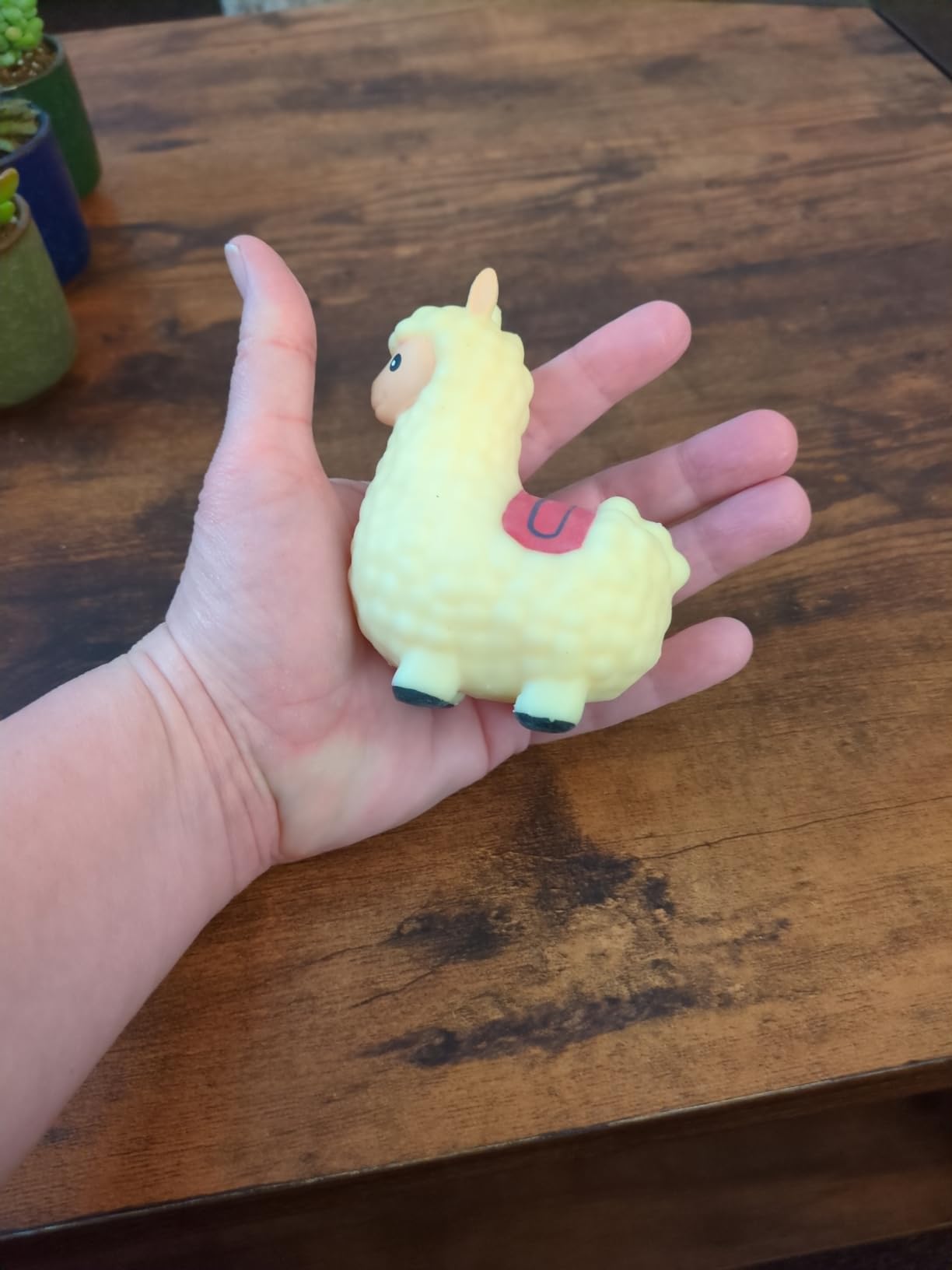 Boxer Gifts Calma Llama Stress Relief Toy | Unique Stress Balls for Adults & Teenagers - Animal Squishy Fidget Toys for Anxiety - Cool Desk Accessories | Cute Stocking Stuffer Llama Gifts customer photo 1