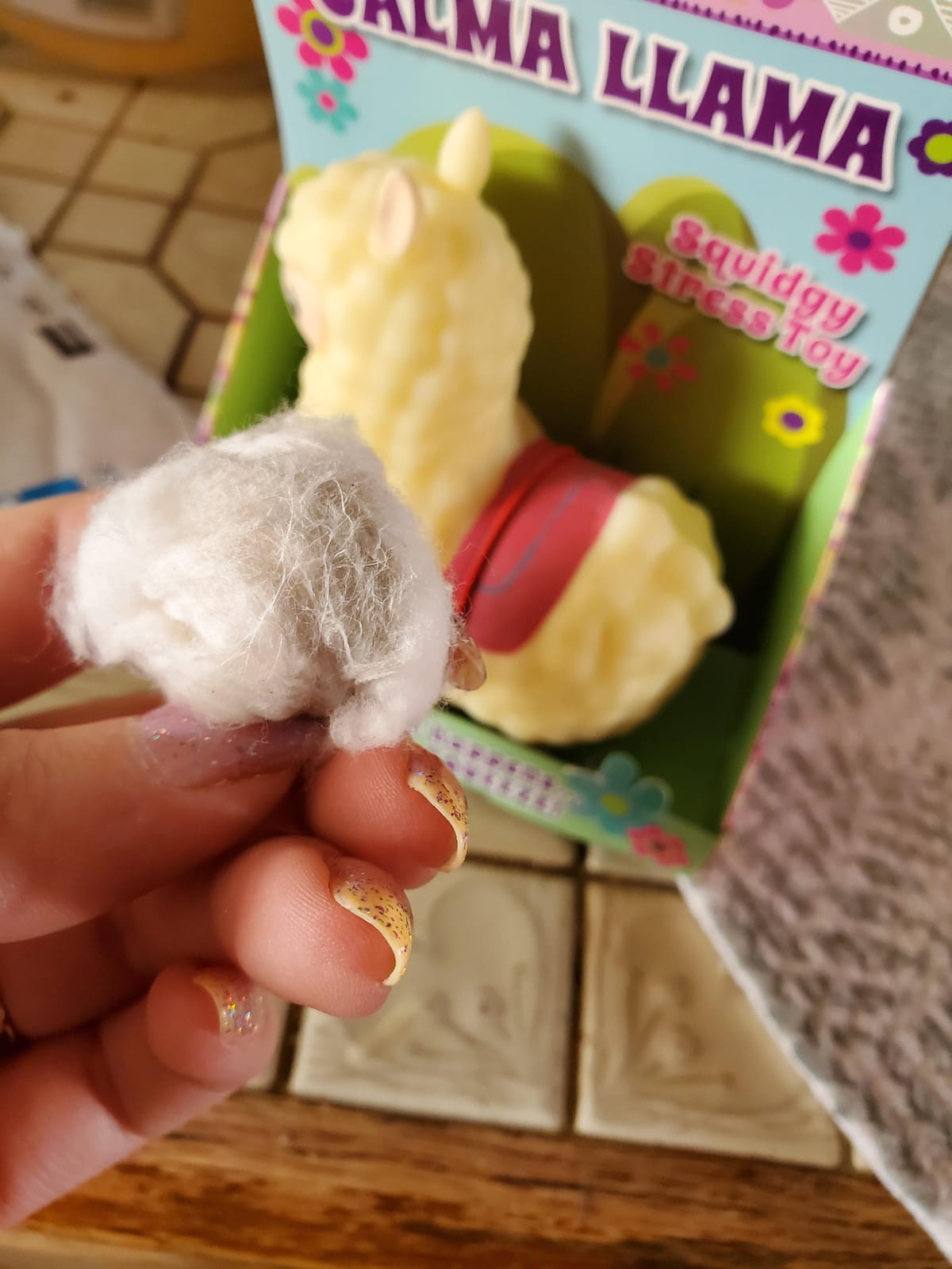 Boxer Gifts Calma Llama Stress Relief Toy | Unique Stress Balls for Adults & Teenagers - Animal Squishy Fidget Toys for Anxiety - Cool Desk Accessories | Cute Stocking Stuffer Llama Gifts customer photo 2