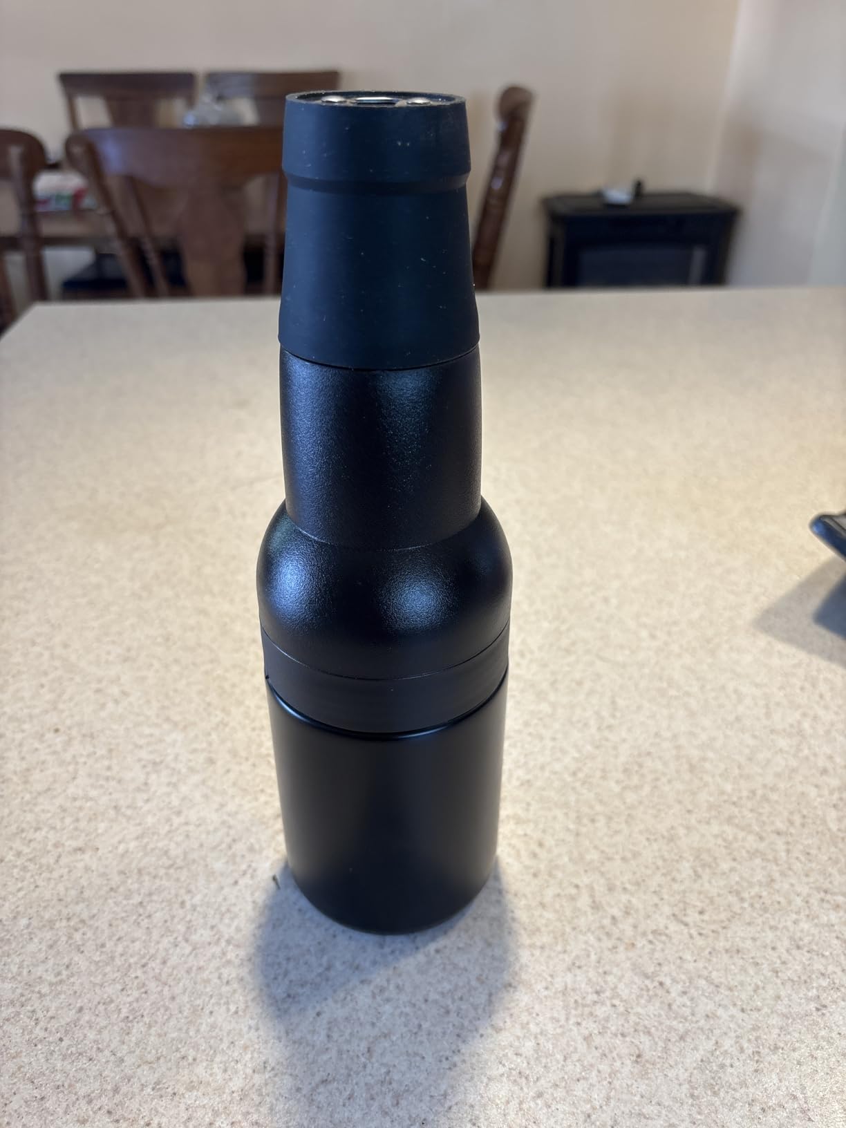 Asobu Frosty Beer Holder 2 Go Vacuum Insulated Double Walled Stainless Steel Beer Can and Bottle Cooler with Beer Opener, Bpa Free, Fits Standard 12oz Bottles & Cans, Gift for Beer Lovers customer photo 1