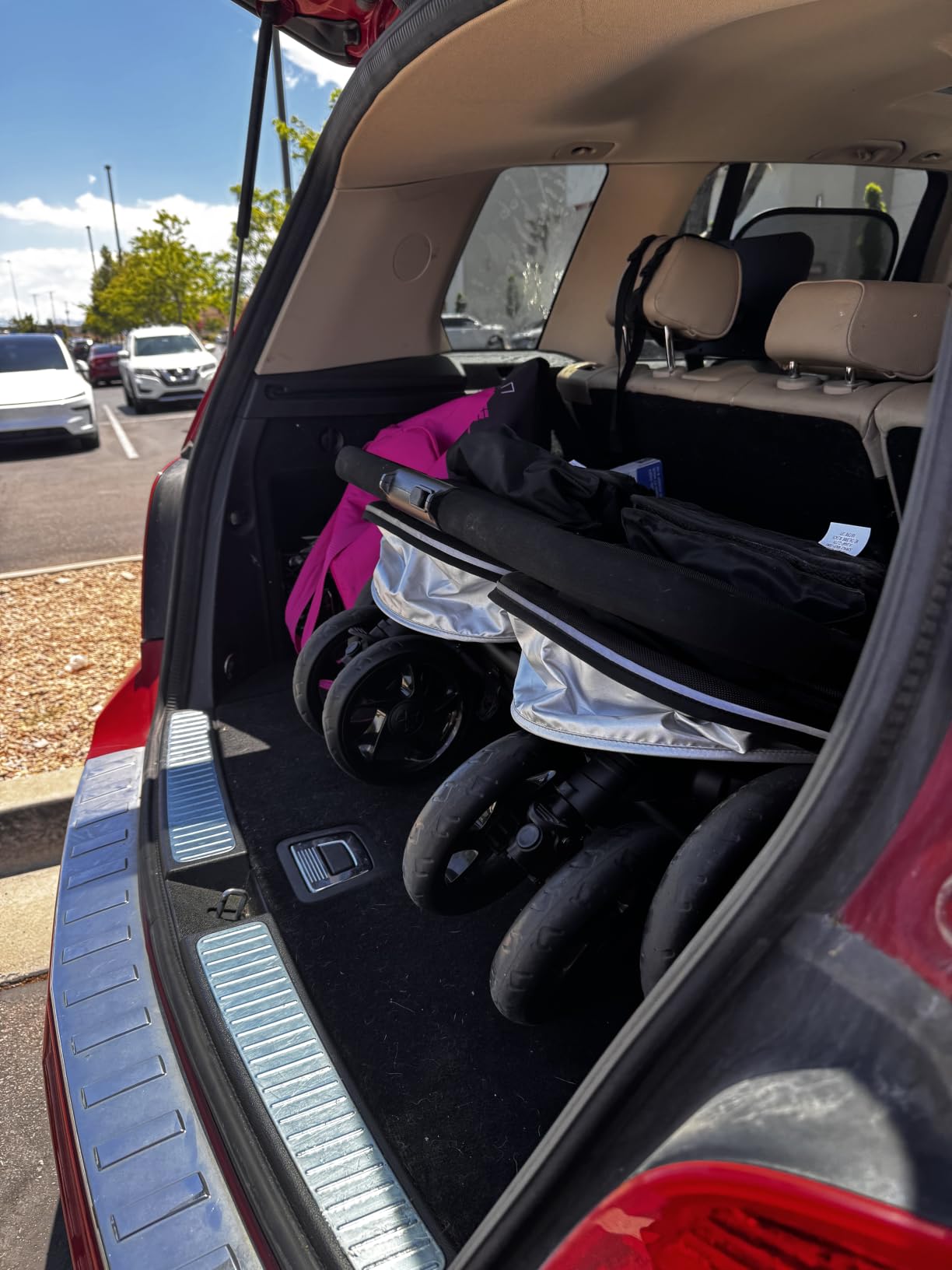 Jeep Destination Ultralight Side x Side Double Stroller, Midnight customer photo 1