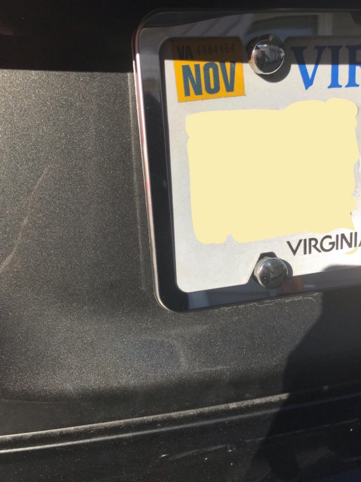 License Plate Frames, Indeed BUY 2 Pcs 4 Holes Slim Stainless Steel Polish Mirror License Plate Frame and Chrome Screw Caps customer photo 2