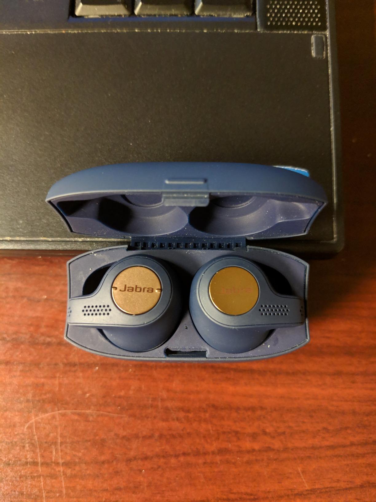 Jabra Elite Active 65T True Wireless Earbuds & Charging Case - Copper Blue customer photo 1
