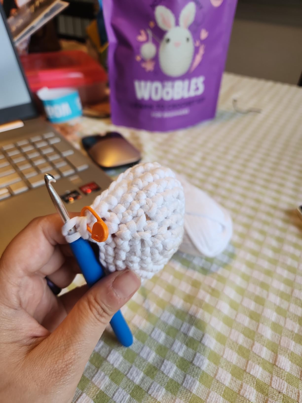 The Woobles Crochet Kit for Beginners (JoJo the Bunny) customer photo 2