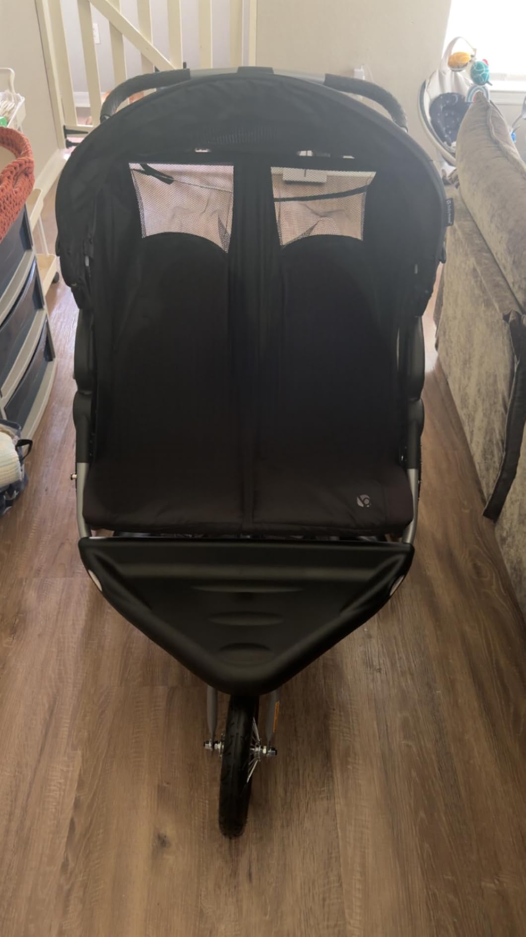 Baby Trend Expedition Double Jogger Stroller, Griffin customer photo 2