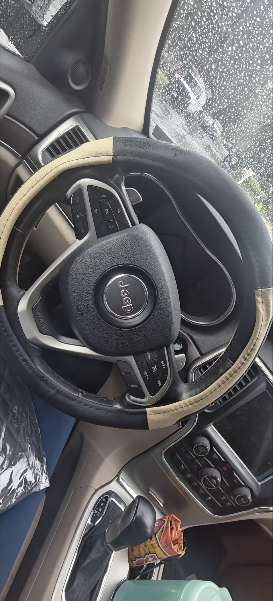 Elantrip Steering Wheel Cover for 14.5