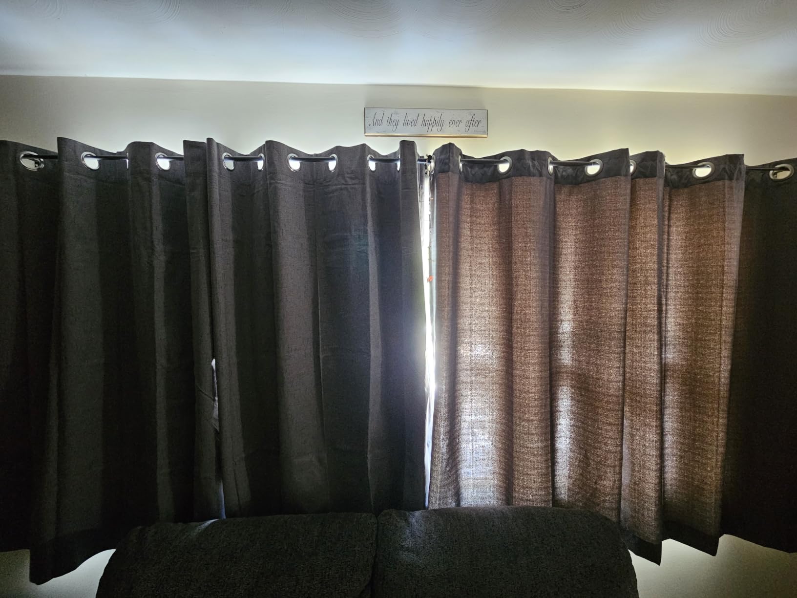 H.VERSAILTEX 100% Blackout Linen Curtains 84