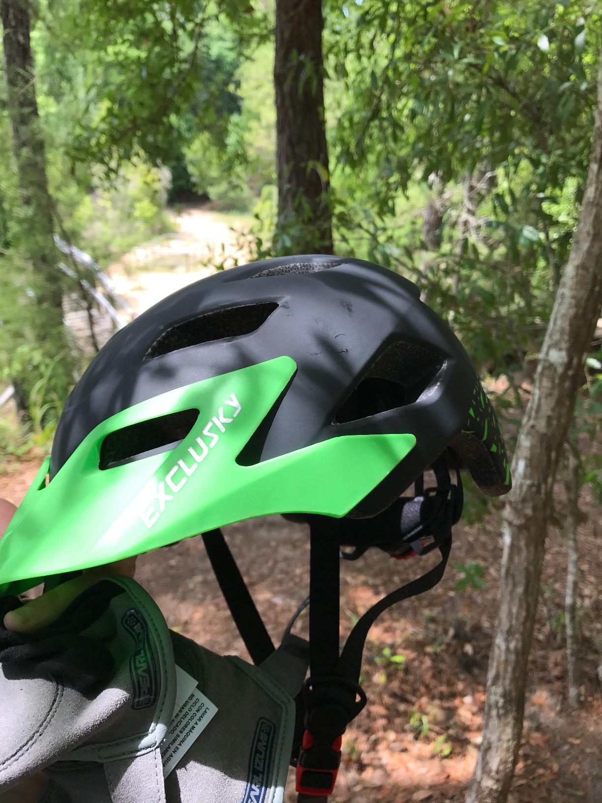 Kids Helmet, Exclusky Kids Bike Helmet Adjustable Safety Lightweight Children Bicycle Helmet for Kids Skating Cycling Scooter Boys and Girls Bicycle Helmets Ages 5-8-14 customer photo 1
