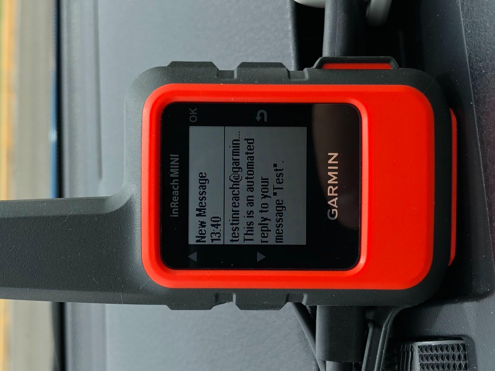 Garmin 010-01879-00 InReach Mini, Lightweight and Compact Satellite Communicator, Orange customer photo 1