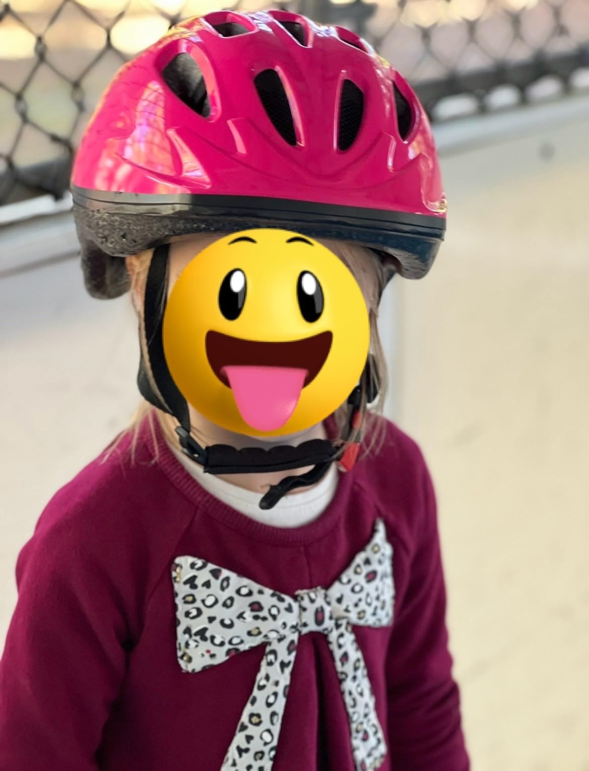 Joovy Noodle Bike Helmet for Toddlers and Kids Aged 1-9 (Medium/Red) customer photo 2