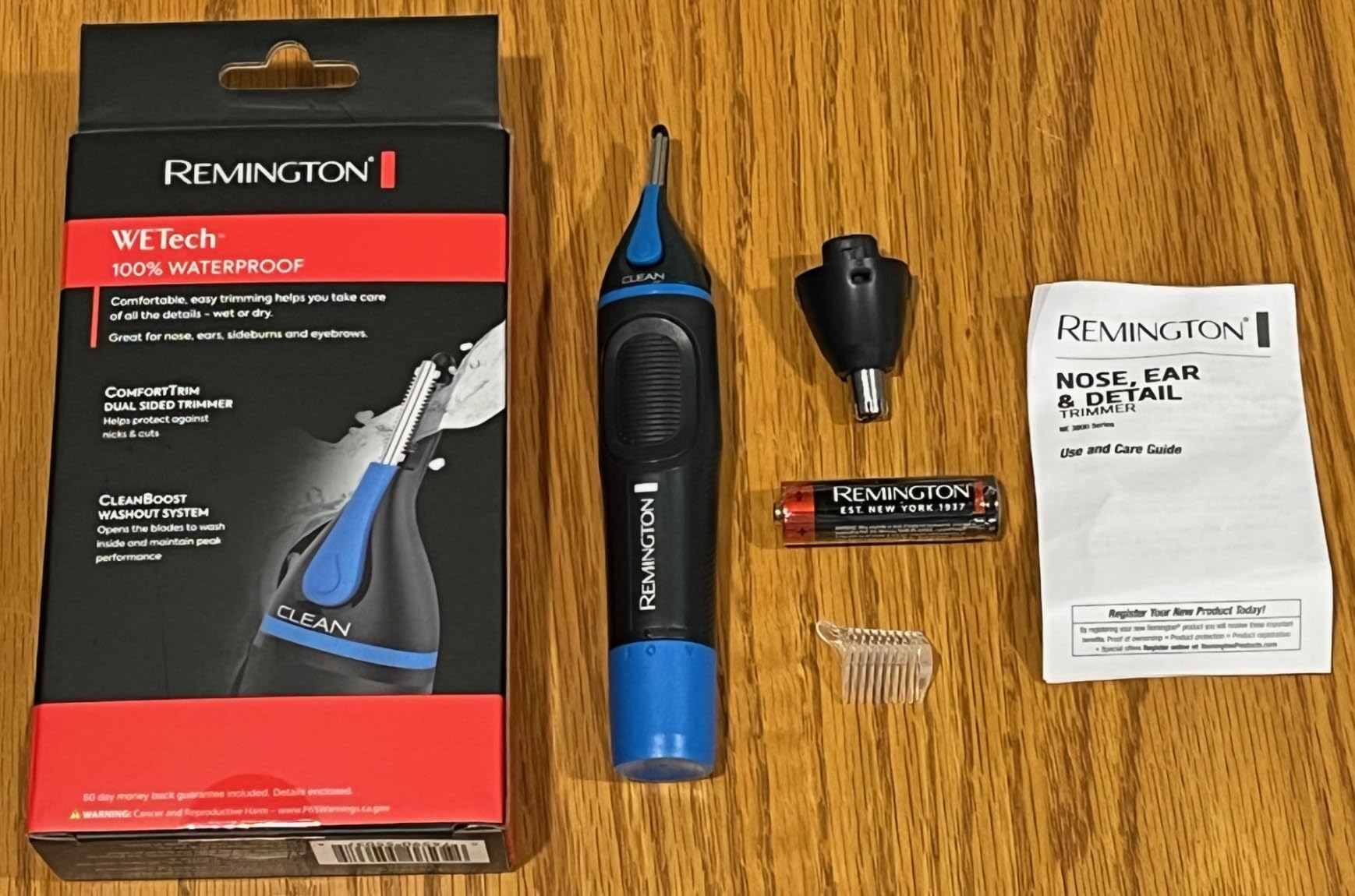 Remington Nose, Ear & Eyebrow Trimmer, Waterproof Groomer customer photo 2