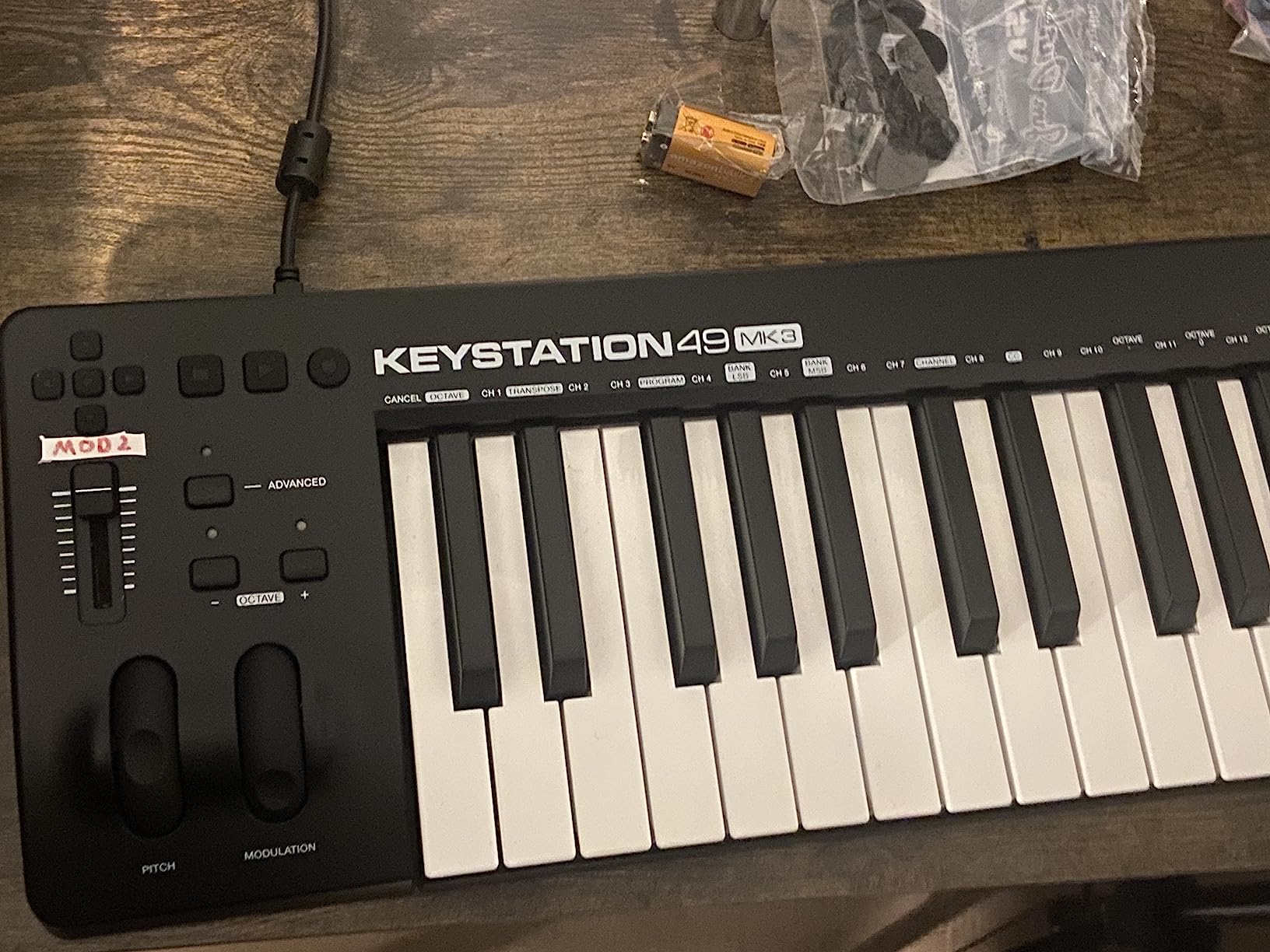 M-AUDIO Keystation 61 MK3 USB MIDI Controller customer photo 1