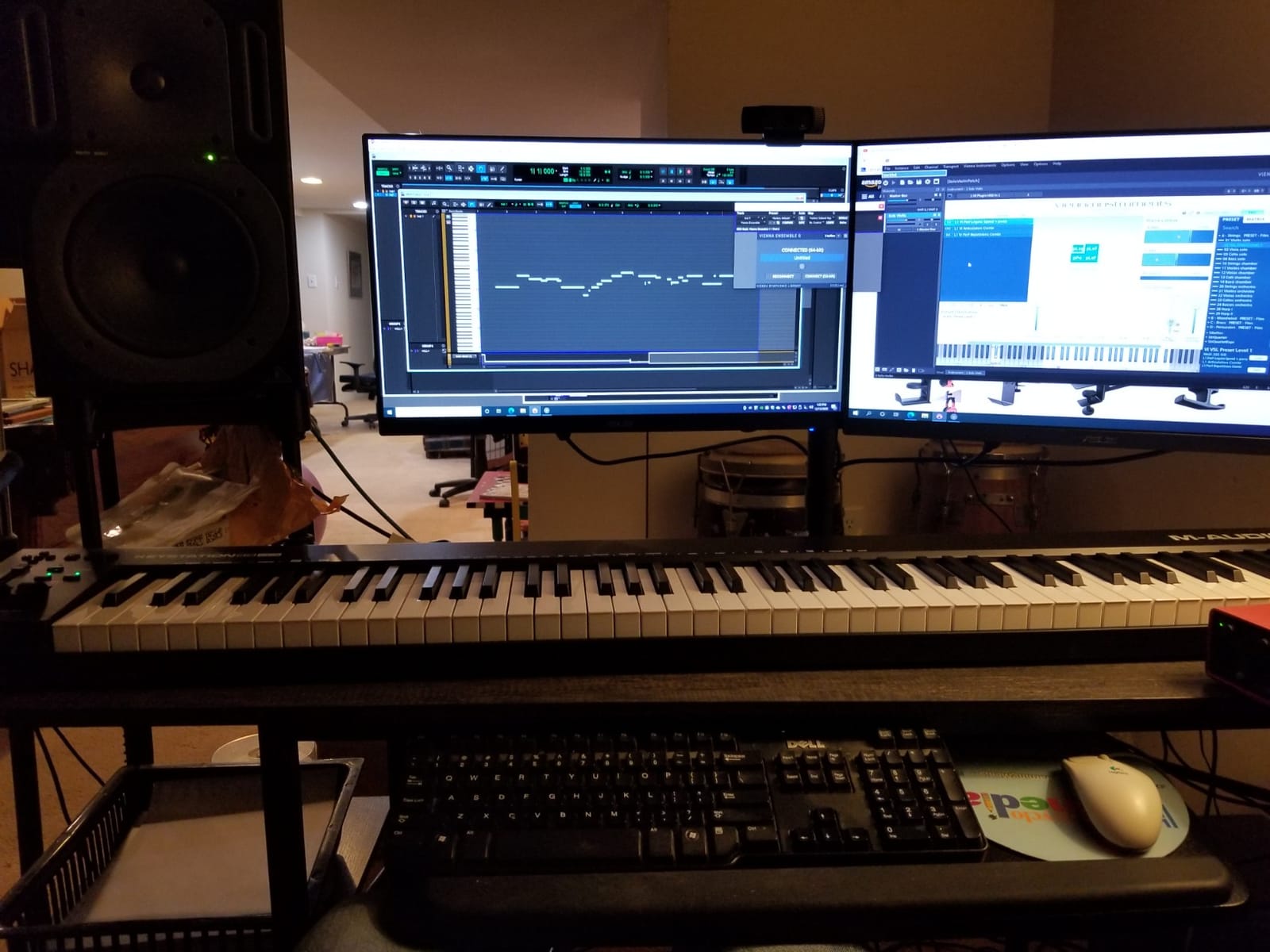 M-AUDIO Keystation 49 MK3 USB MIDI Controller - Synth-Action 49-Key Keyboard with Pitch/Mod Wheels and DAW Software customer photo 1