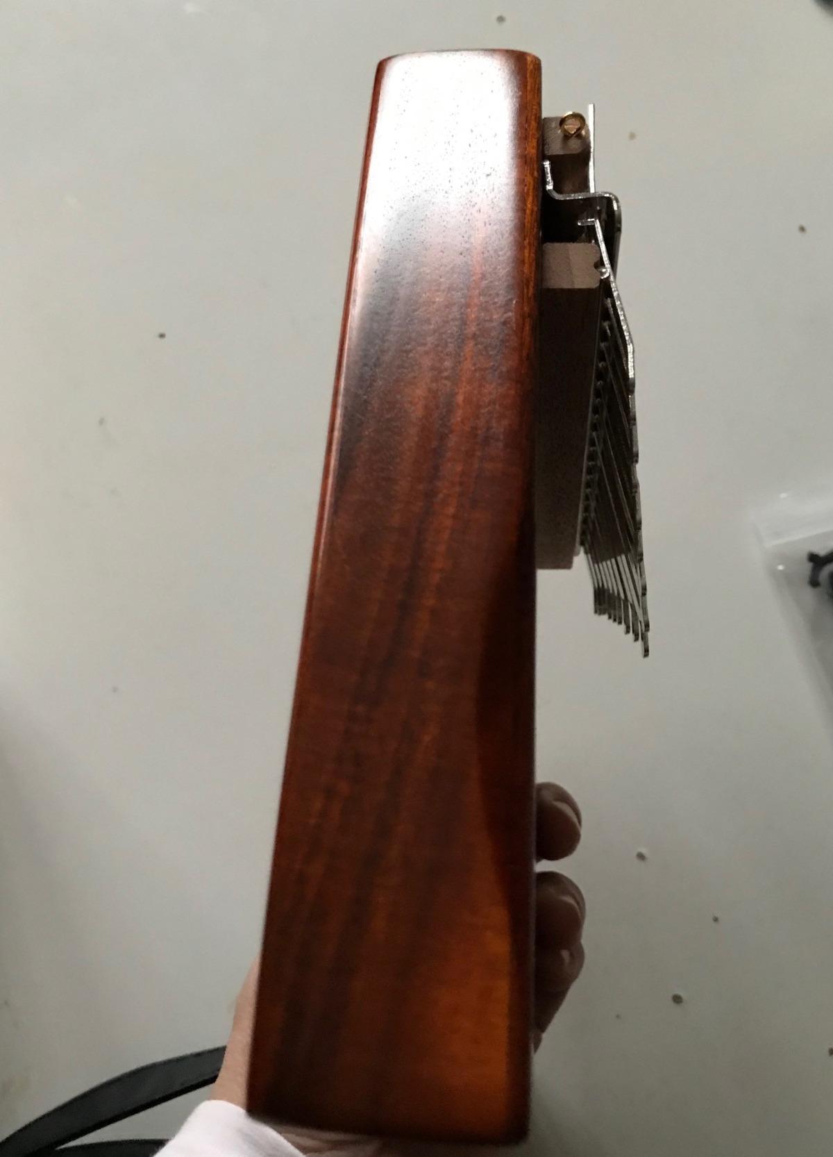 Moozica 17 Keys Kalimba Marimba, Solid Koa Wood Professional Thumb Piano Musical Instrument (Koa-K17K) customer photo 1