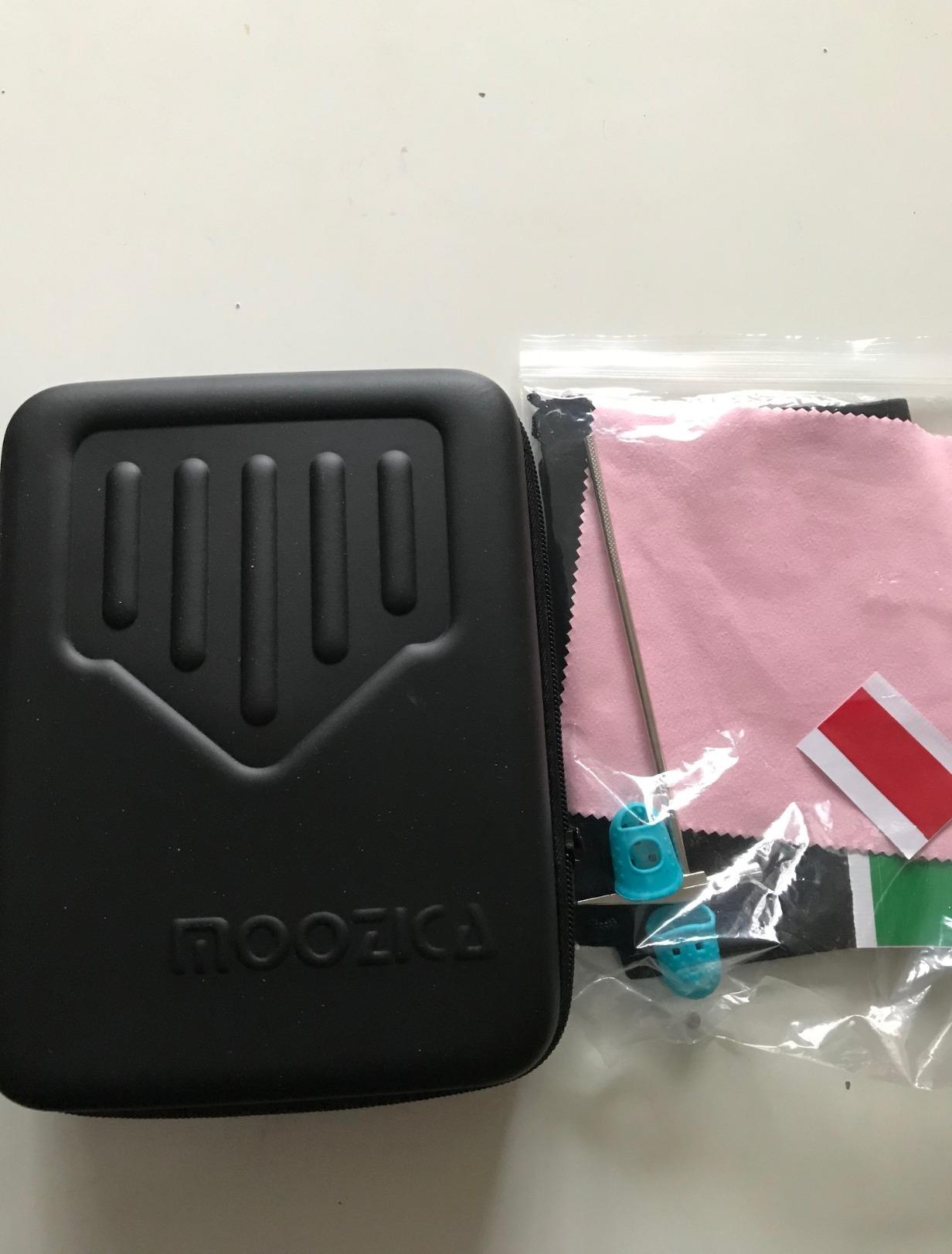 Moozica 17 Keys Kalimba Marimba, Solid Koa Wood Professional Thumb Piano Musical Instrument (Koa-K17K) customer photo 2