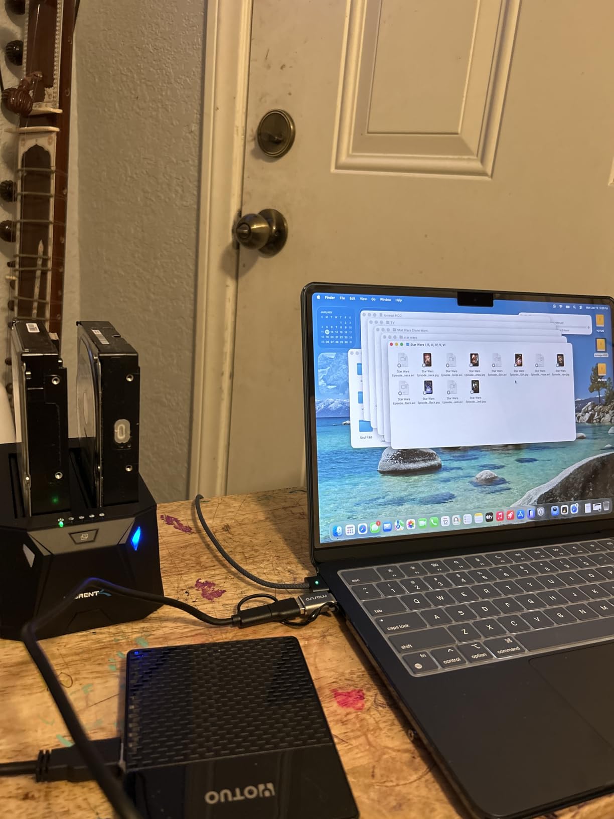 SABRENT 4-Bay USB 3.0 Hard Drive Docking Station, Clone (DS-U3B4) for 2.5/3.5 SATA HDD/SSD customer photo 2