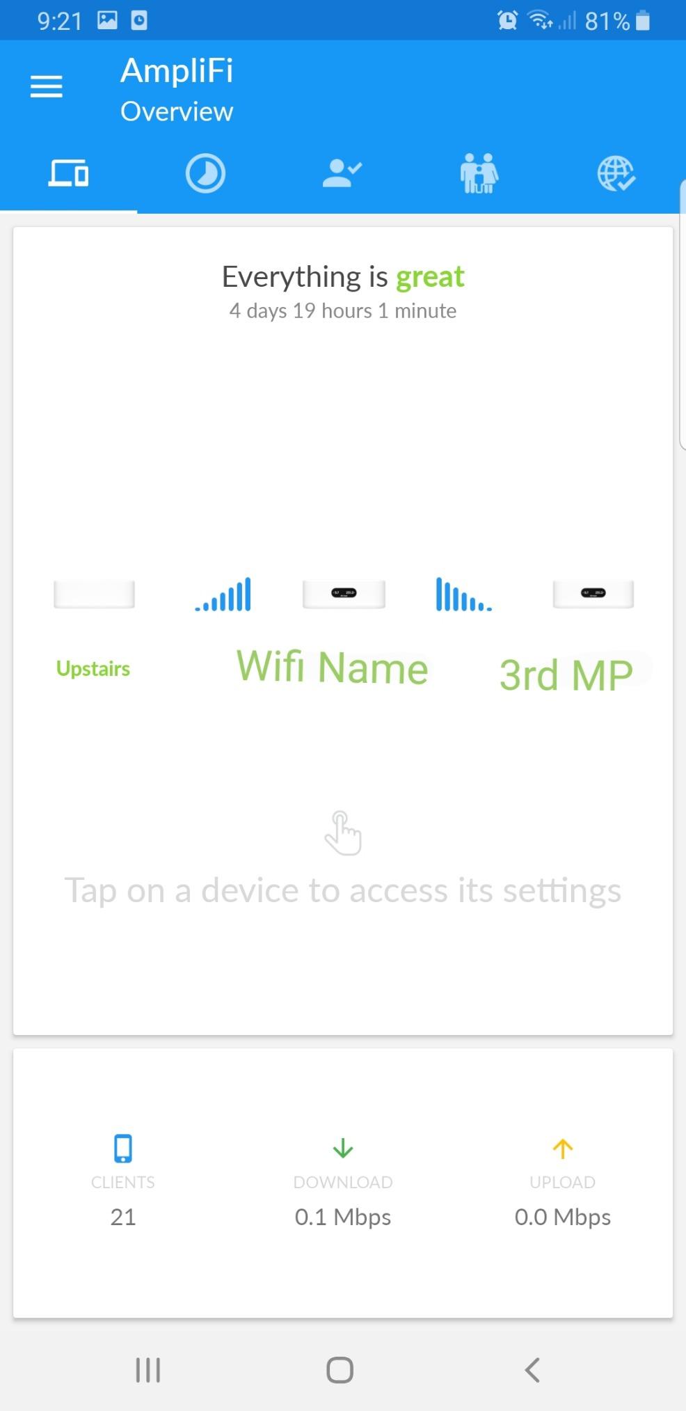 Instant Wifi System by Ubiquiti Labs, Seamless Whole Home Wireless Internet Coverage, Wifi Router & Mesh Point, 1 Gigabit Ethernet, 1 WAN Port, Ethernet Cable, Replaces Router & WiFi Extenders customer photo 2