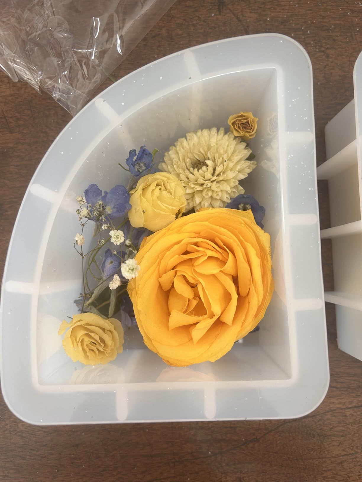LET'S RESIN Pyramid Molds for Resin,Large Silicone Pyramid Molds,Silicone Resin Molds for DIY Memorial Gifts, Jewelry,Great for Paperweight, Home Decoration(Height:15cm/5.9inch) customer photo 1