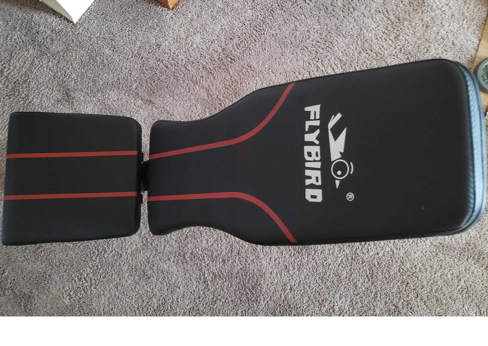 FLYBIRD Adjustable Weight Bench, Full Body Workout Bench for Home Gym customer photo 2