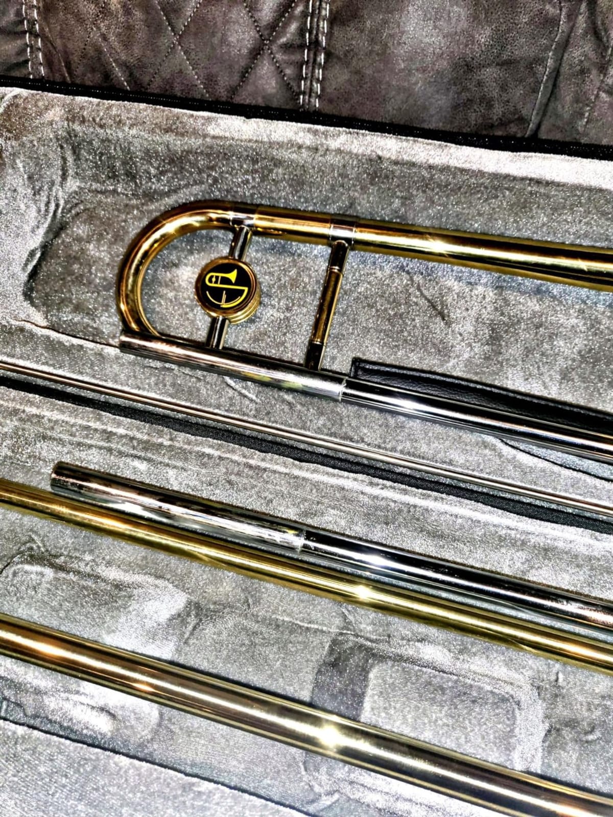 Eastar Bb Tenor Slide Trombone Beginner Student, Golden Brass Kit, ETB-330 customer photo 1