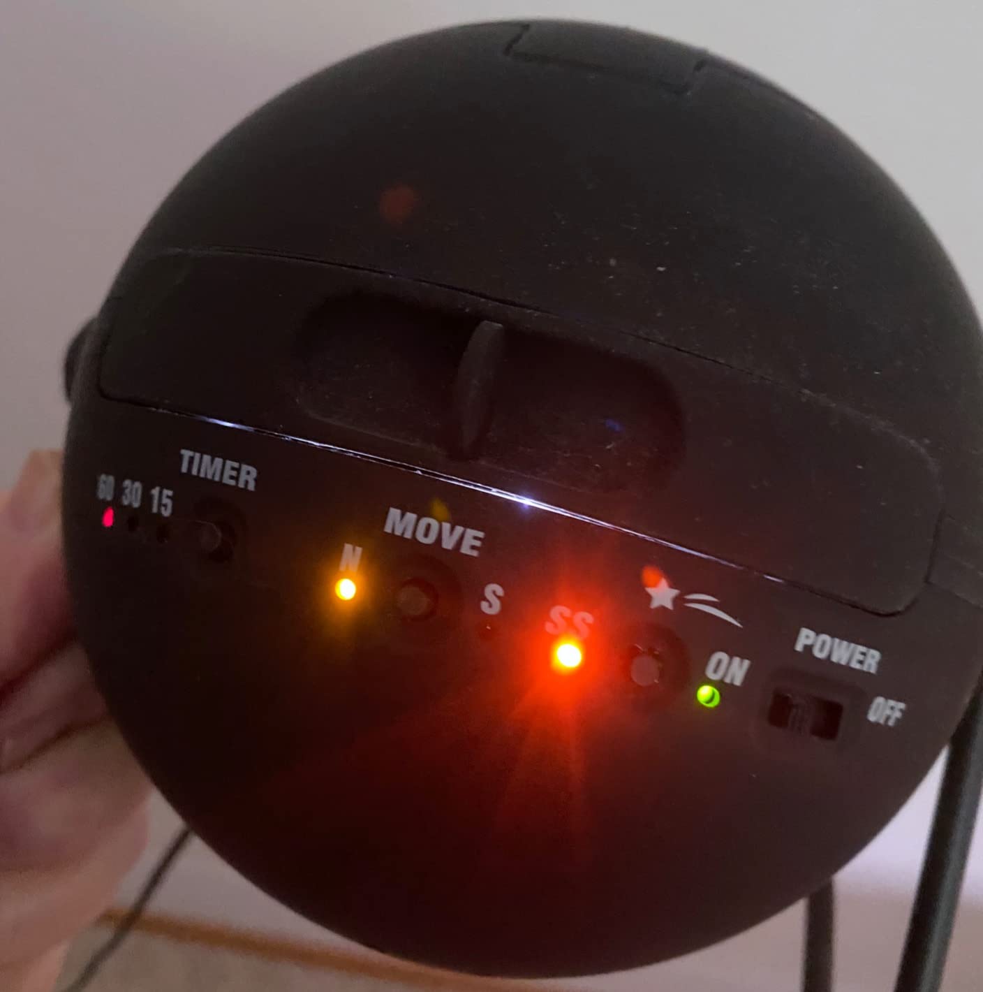 Sega Toys Homestar Flux (Satin Black) Home Planetarium Star Projector customer photo 2