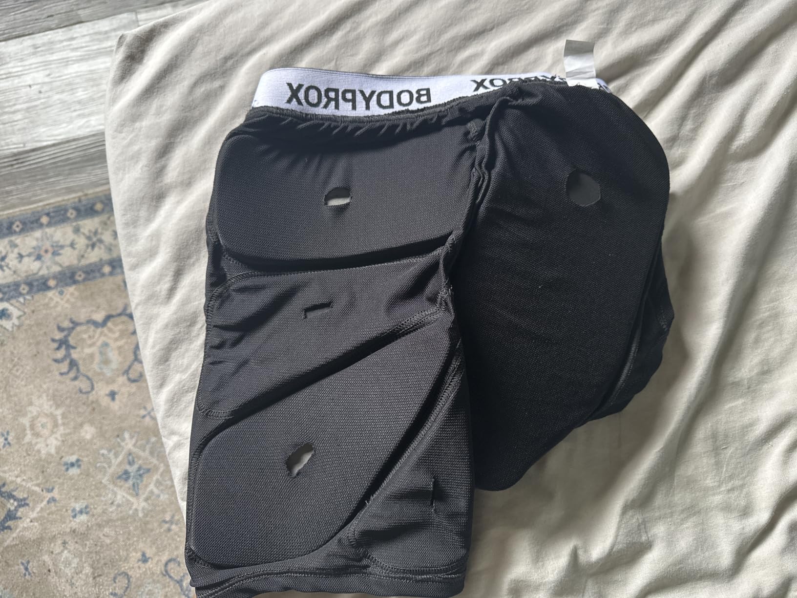 Bodyprox Protective Padded Shorts for Snowboard,Skate and Ski,3D Protection for Hip,Butt and Tailbone customer photo 2