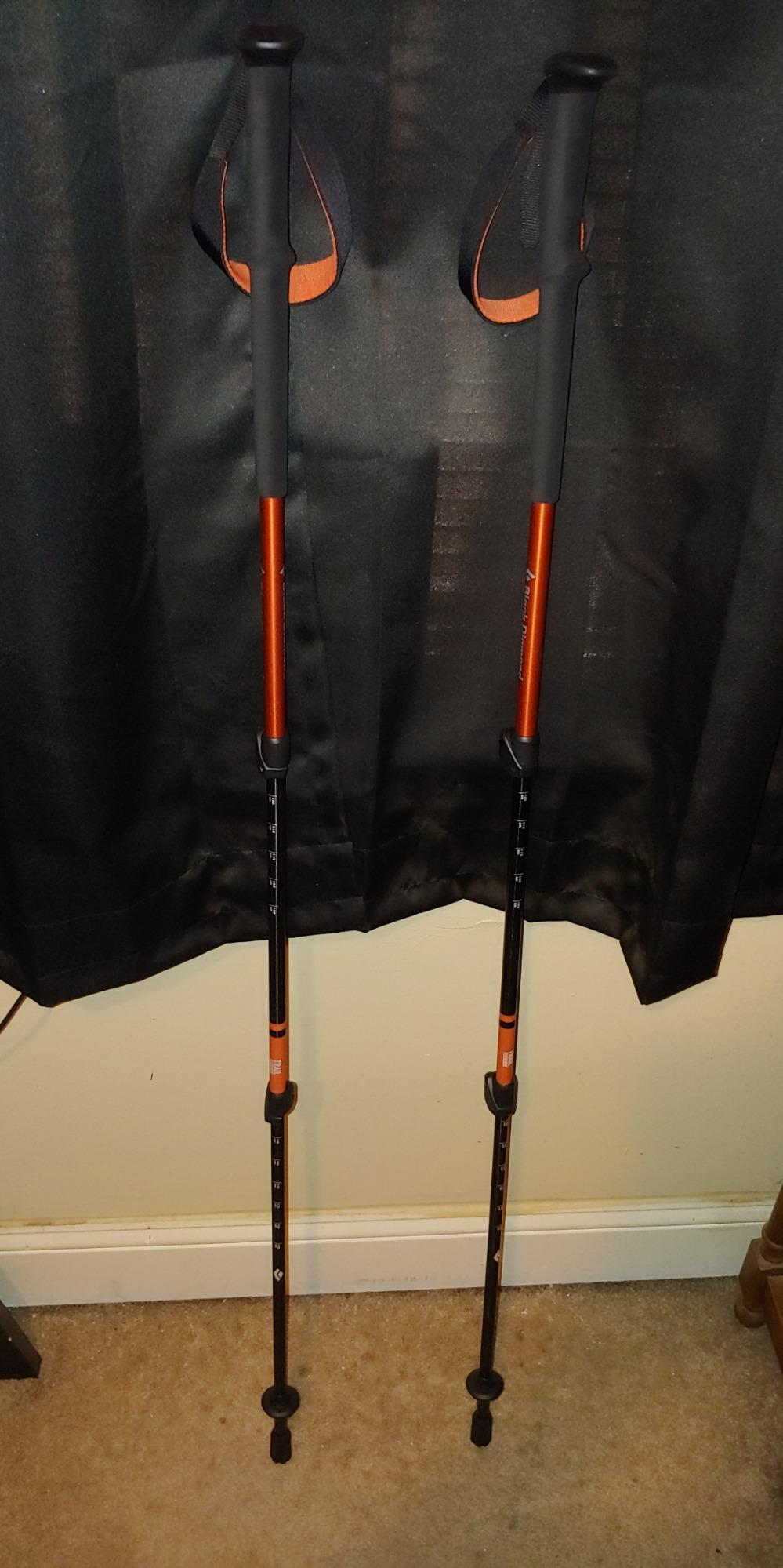 BLACK DIAMOND Trail Trekking Poles (Pair), Lightweight, Aluminum, Hiking customer photo 1