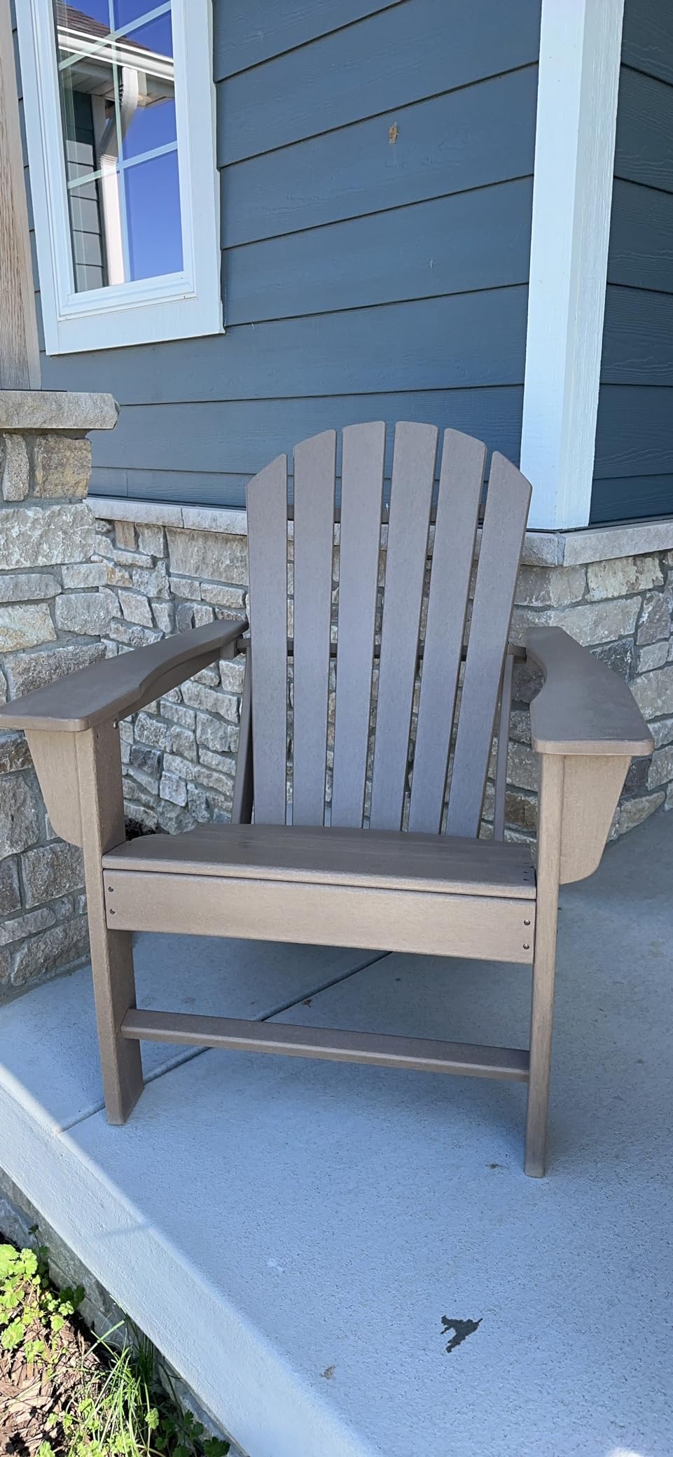 Signature Design by Ashley Sundown Treasure Outdoor Adirondack Chair, White customer photo 2