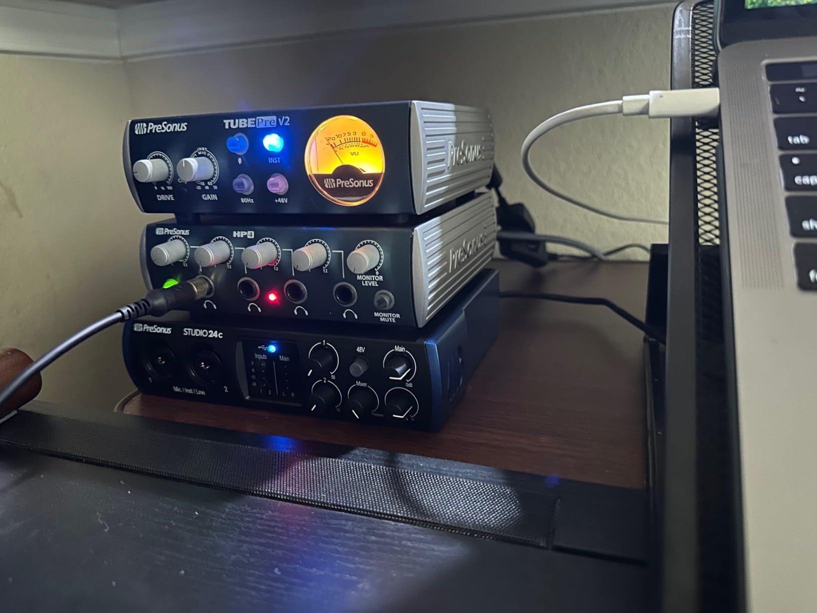 PreSonus Studio 24c 2x2, 192 kHz, USB Audio Interface with Studio One DAW Recording Software customer photo 1