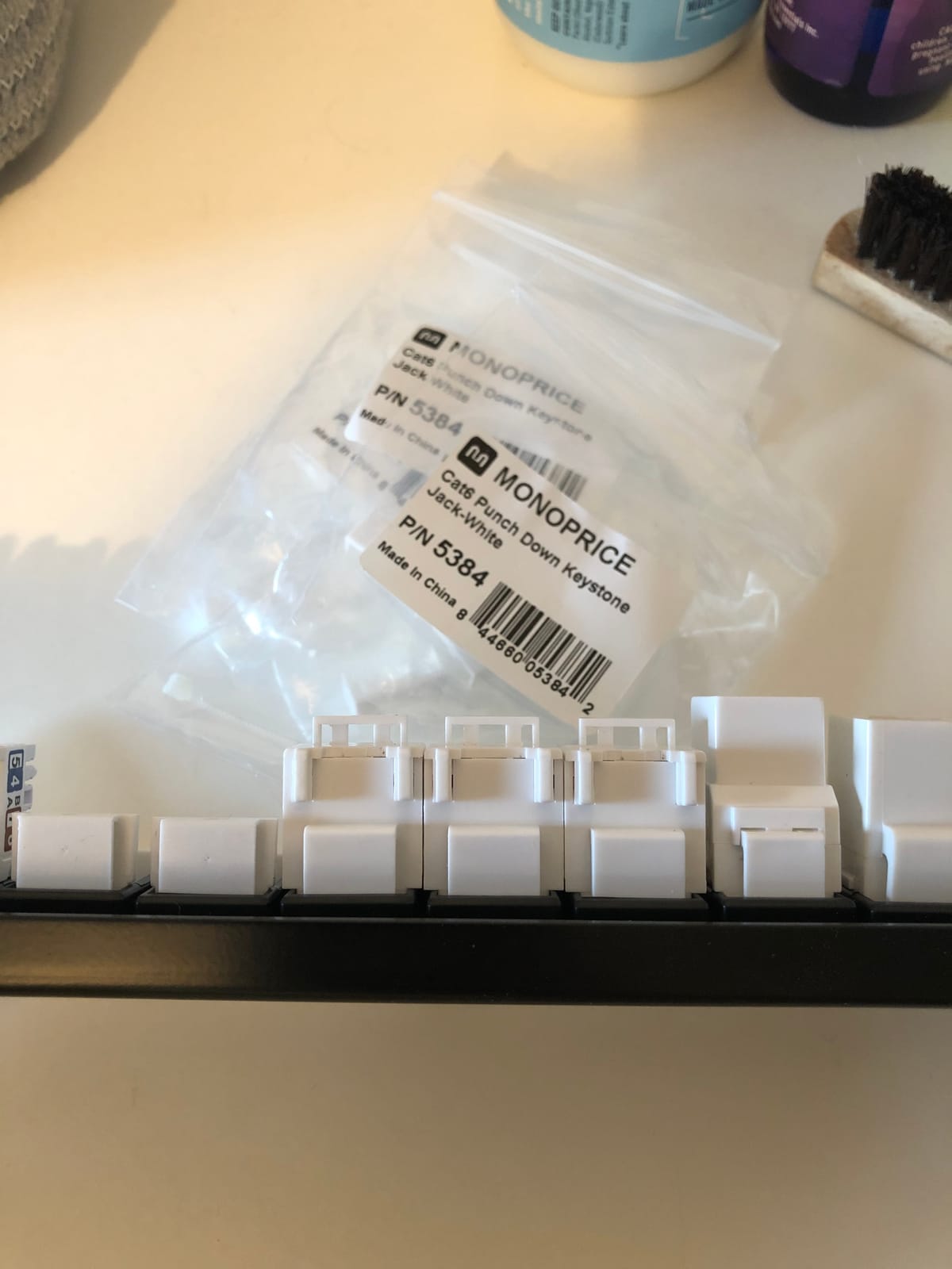 TRENDnet 24-Port Blank Keystone 1U Patch Panel, TC-KP24 customer photo 1