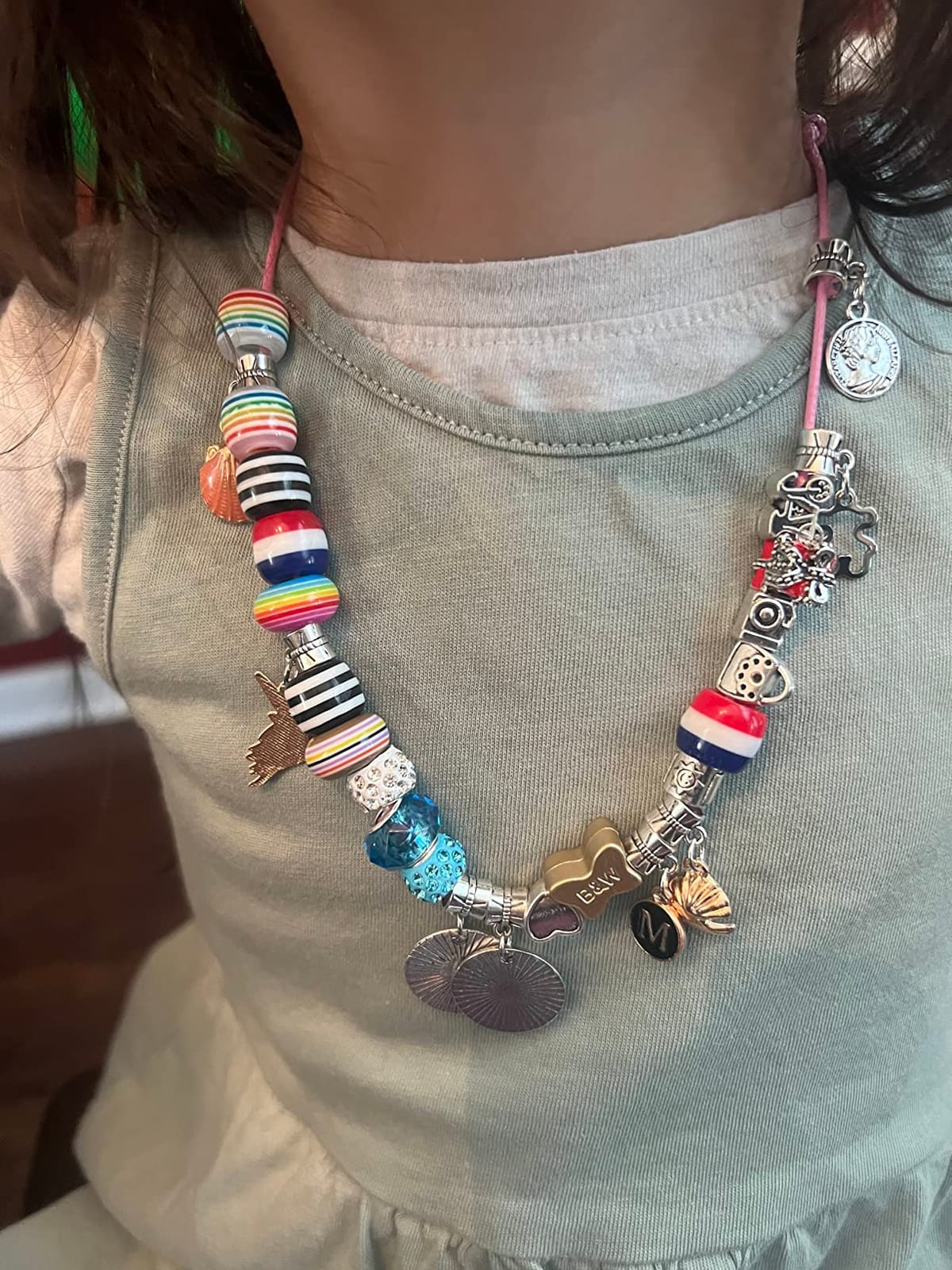 COO&KOO Charm Bracelet Making Kit, A Unicorn Girls Toy that Inspires Creativity and Imagination, Crafts for Girls Ages 8-12 with Jewelry Making Kit Perfect Gifts for 6 7 8 9 10 Girl Self-Expression! customer photo 1