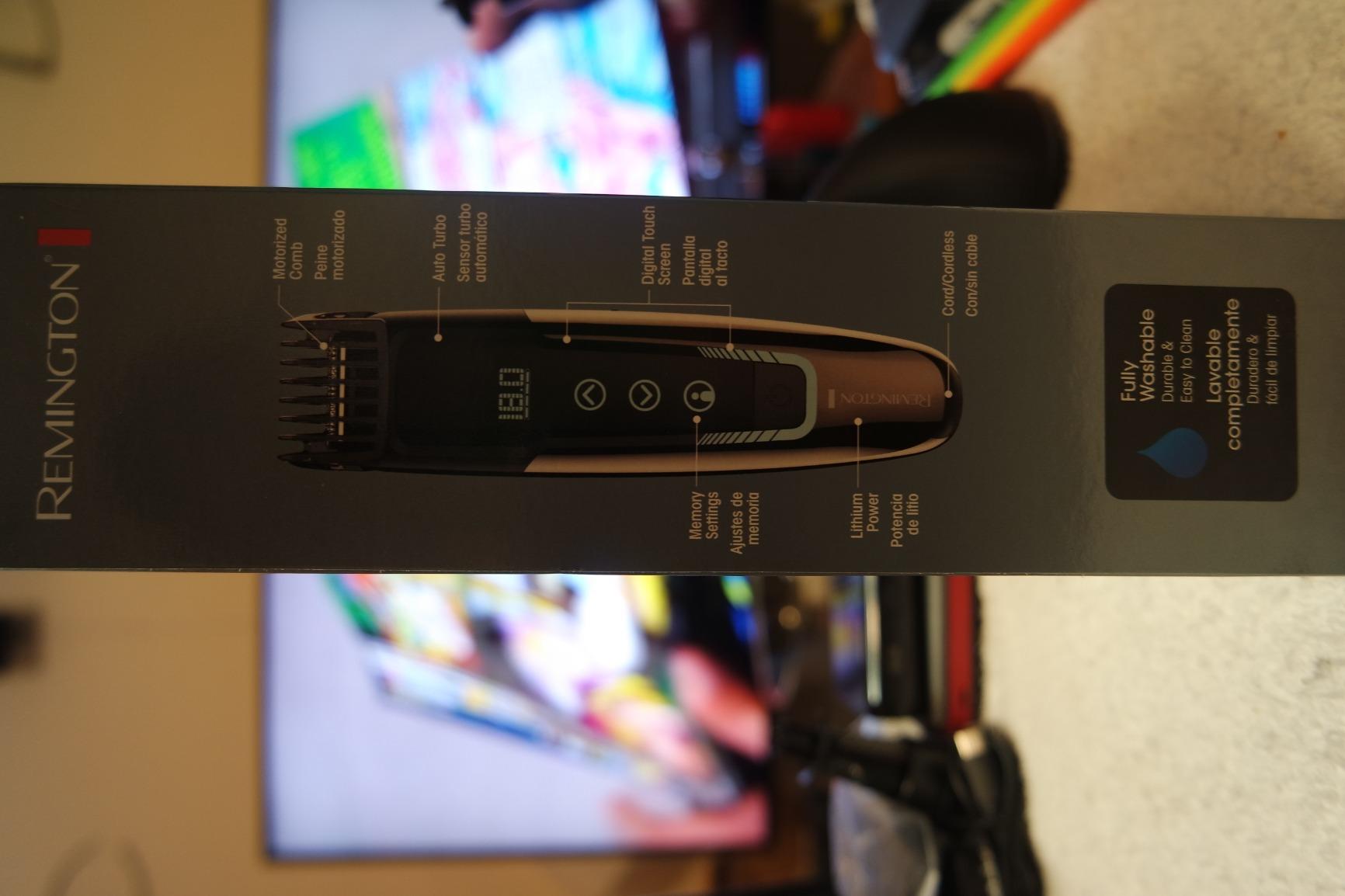 Remington MB4700 Smart Beard Trimmer with Memory Settings and Digital Touch Screen, Rechargeable for Cordless Use customer photo 1