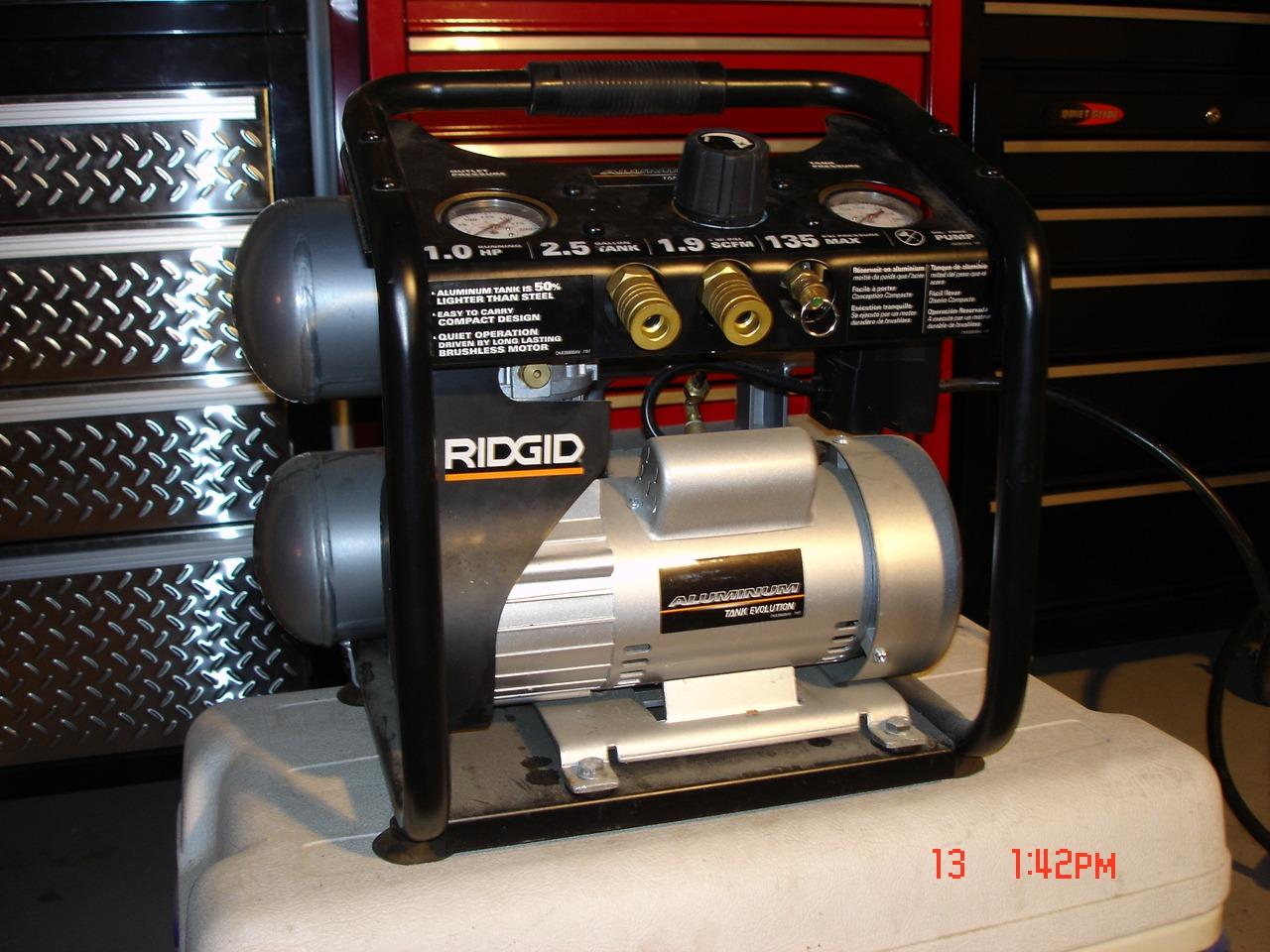 Metabo HPT Quiet Air Compressor, Portable 1 Gallon Oil-Free, EC28M customer photo 1
