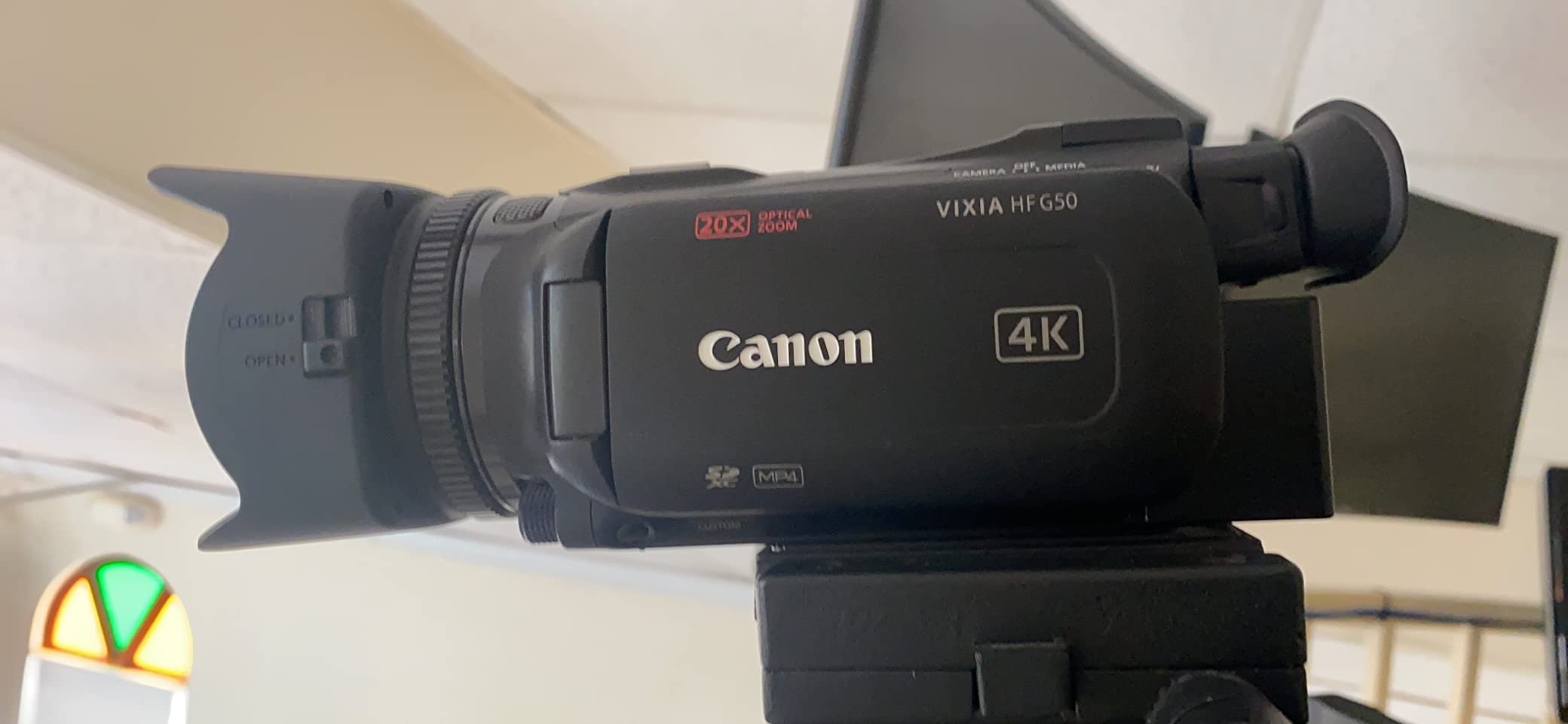 VIXIA HF G50 4K30P Camcorder, Black customer photo 2