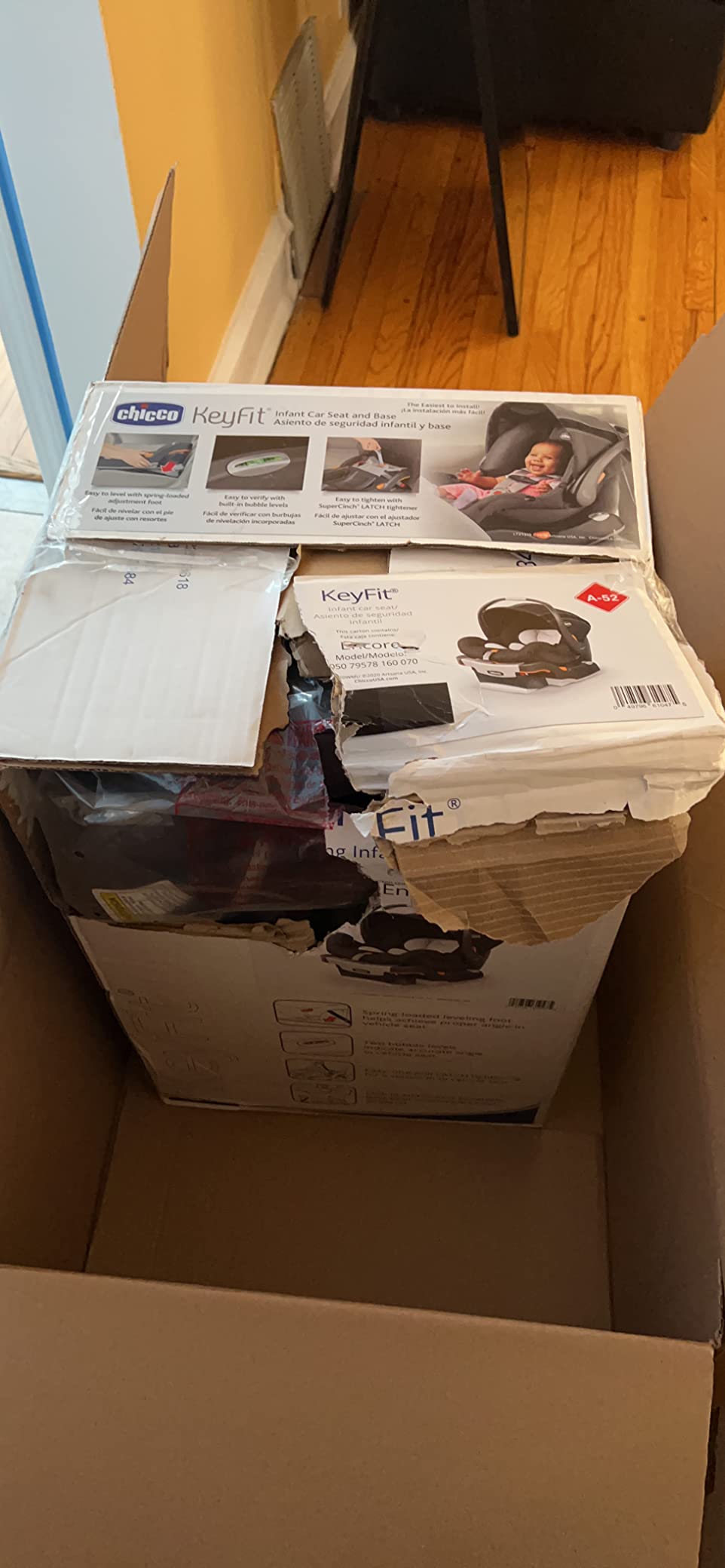 Chicco KeyFit Infant Car Seat and Base, Rear-Facing, 4-30 lbs customer photo 2