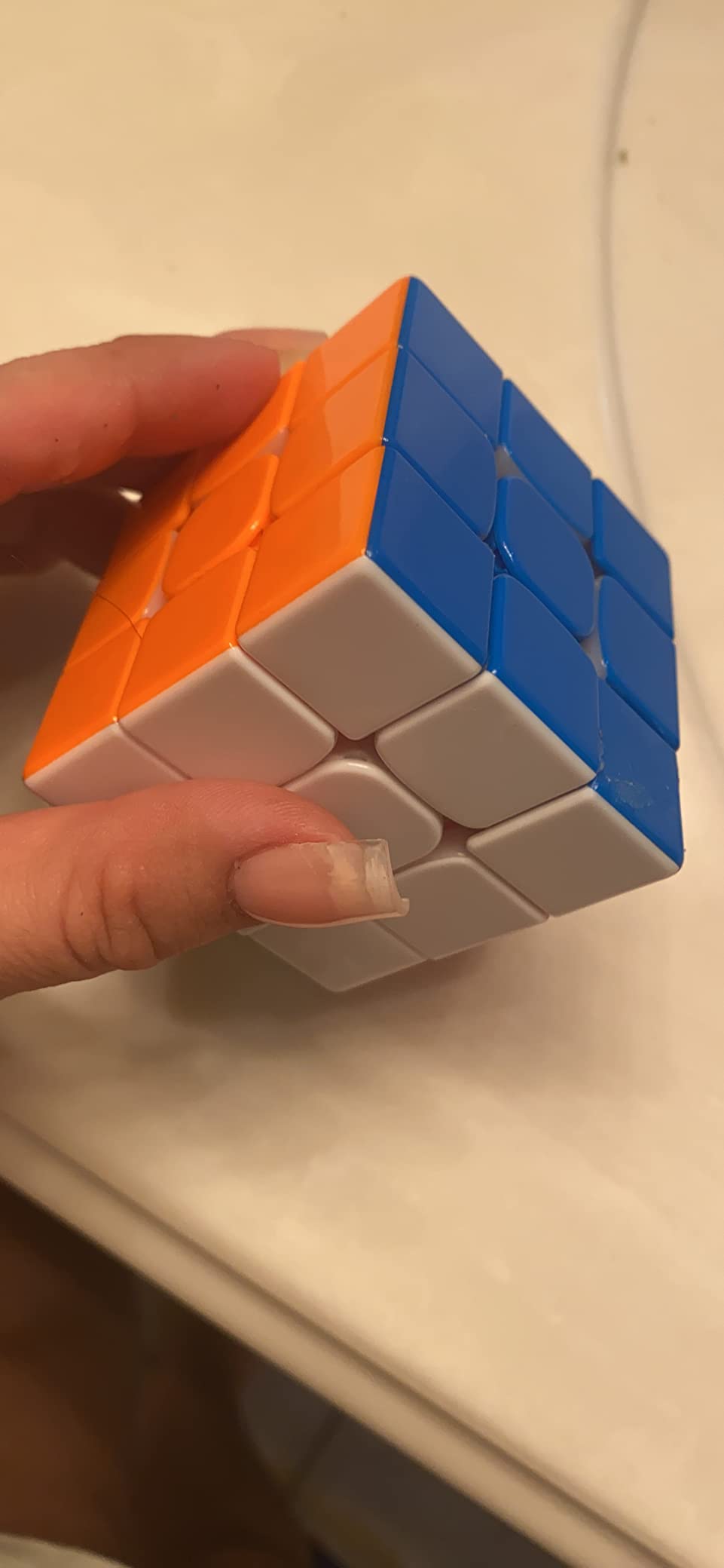 CuberSpeed Dayan TengYun M 3x3x3 Magnetic Speed Cube Stickerless customer photo 1