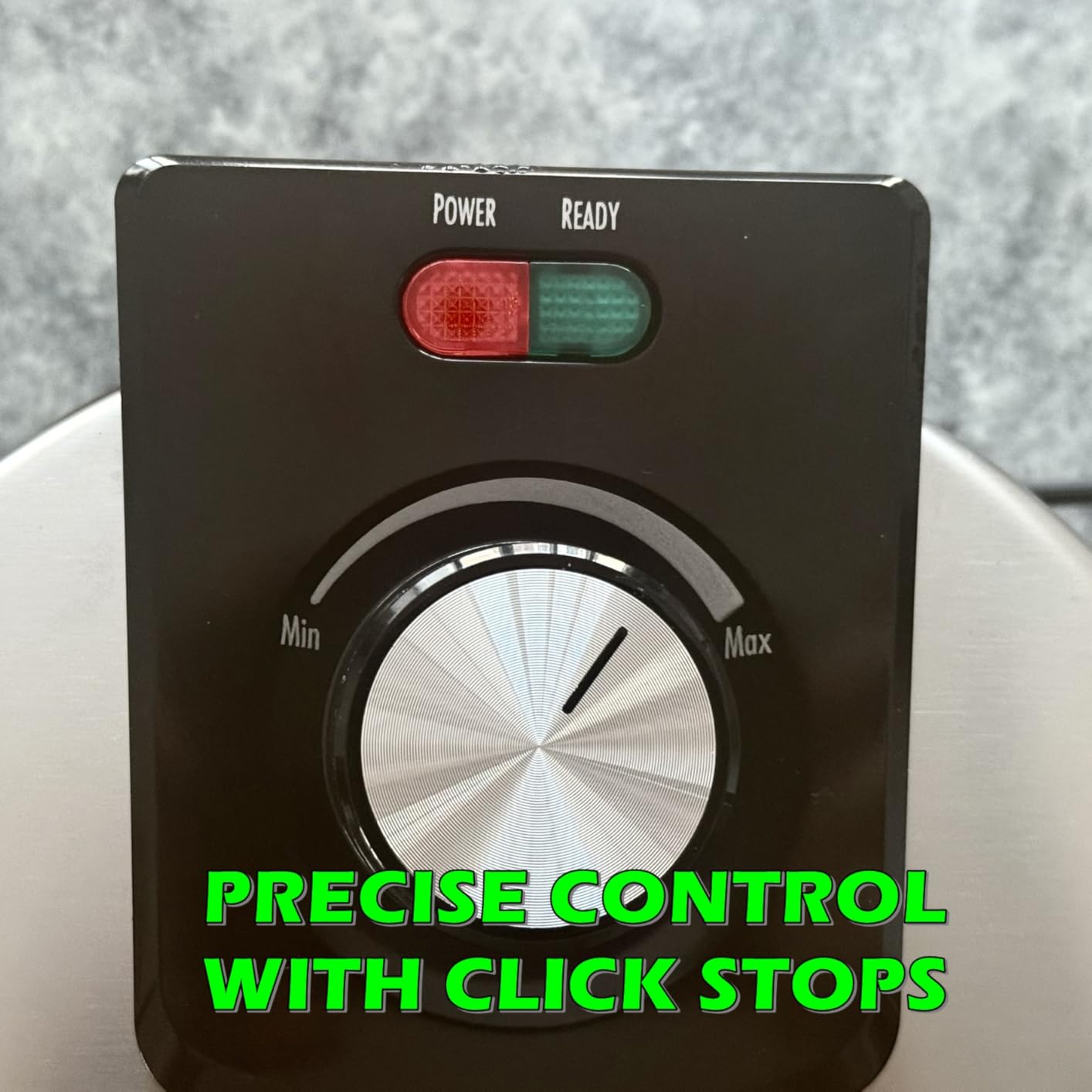 Hamilton Beach Belgian Waffle Maker with PFAS-Free Non-Stick Ceramic-Coated Plates, Browning Control, Indicator Lights, Stainless Steel (26081) customer photo 1