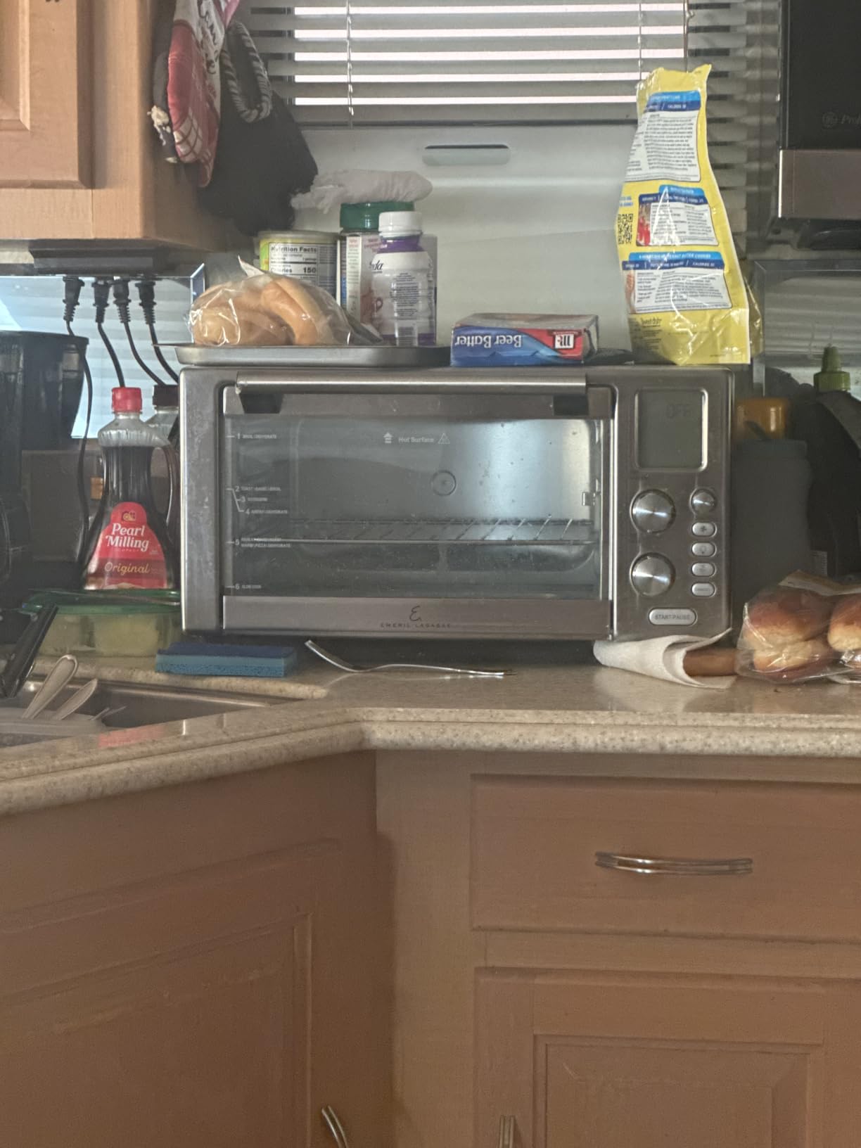 Emeril Lagasse Everyday 360 Air Fryer Oven, 9-in-1 Countertop Oven | 9-in-1 air fryer oven with 360° convection, rotisserie and multiple cooking functions for everyday meals customer photo 2