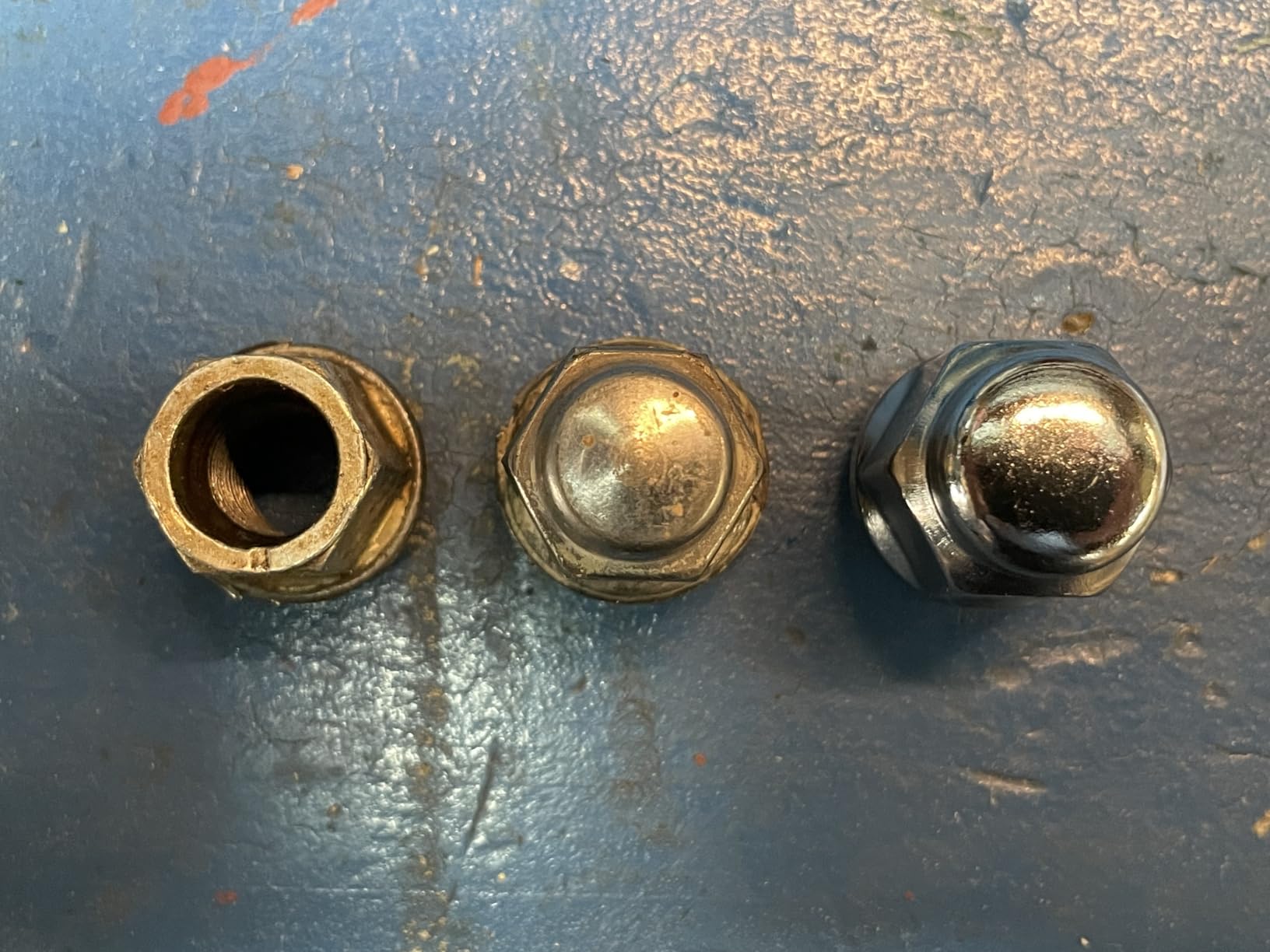 Dorman 711-265 Wheel Nut Chrome Acorn Bulge Seat 1/2-20 customer photo 1
