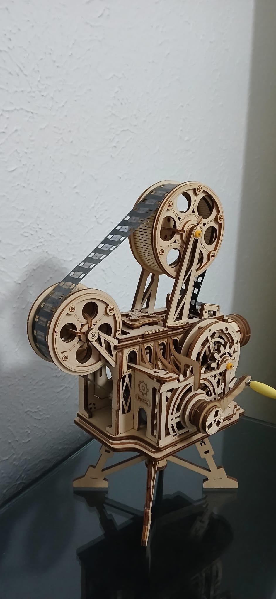ROKR 3D Wooden Puzzles Vitascope for Adults - Model Building Kits Mechanical Construction for Adults to Build, Educational Brain Teaser DIY Crafts Kits, Halloween Collection Gifts for Men (Vitascope) customer photo 1