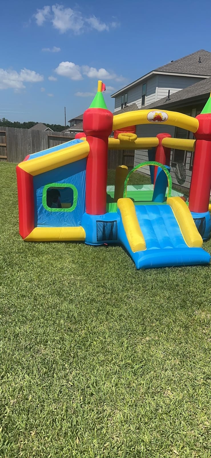WELLFUNTIME Inflatable Bounce House with Blower customer photo 1