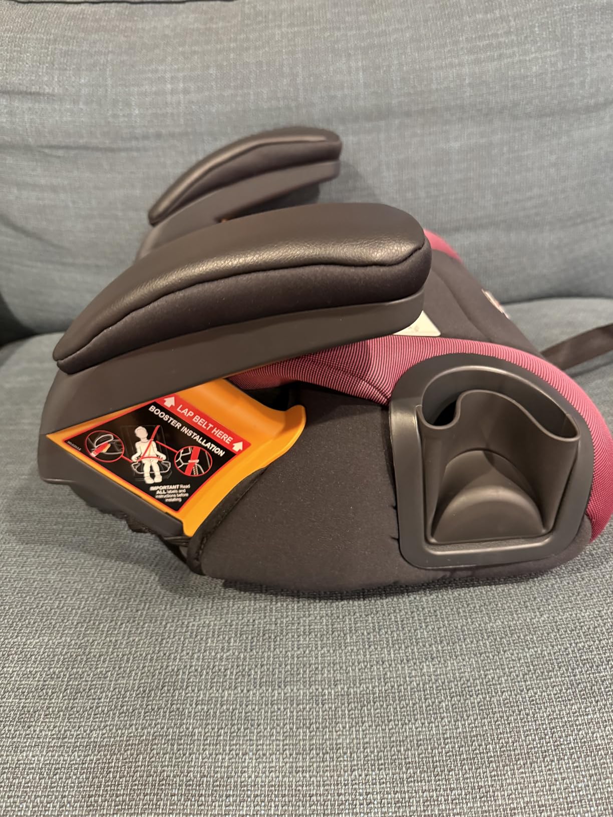 Chicco GoFit Plus Backless Booster Car Seat with Latch, 40-110 lbs customer photo 2