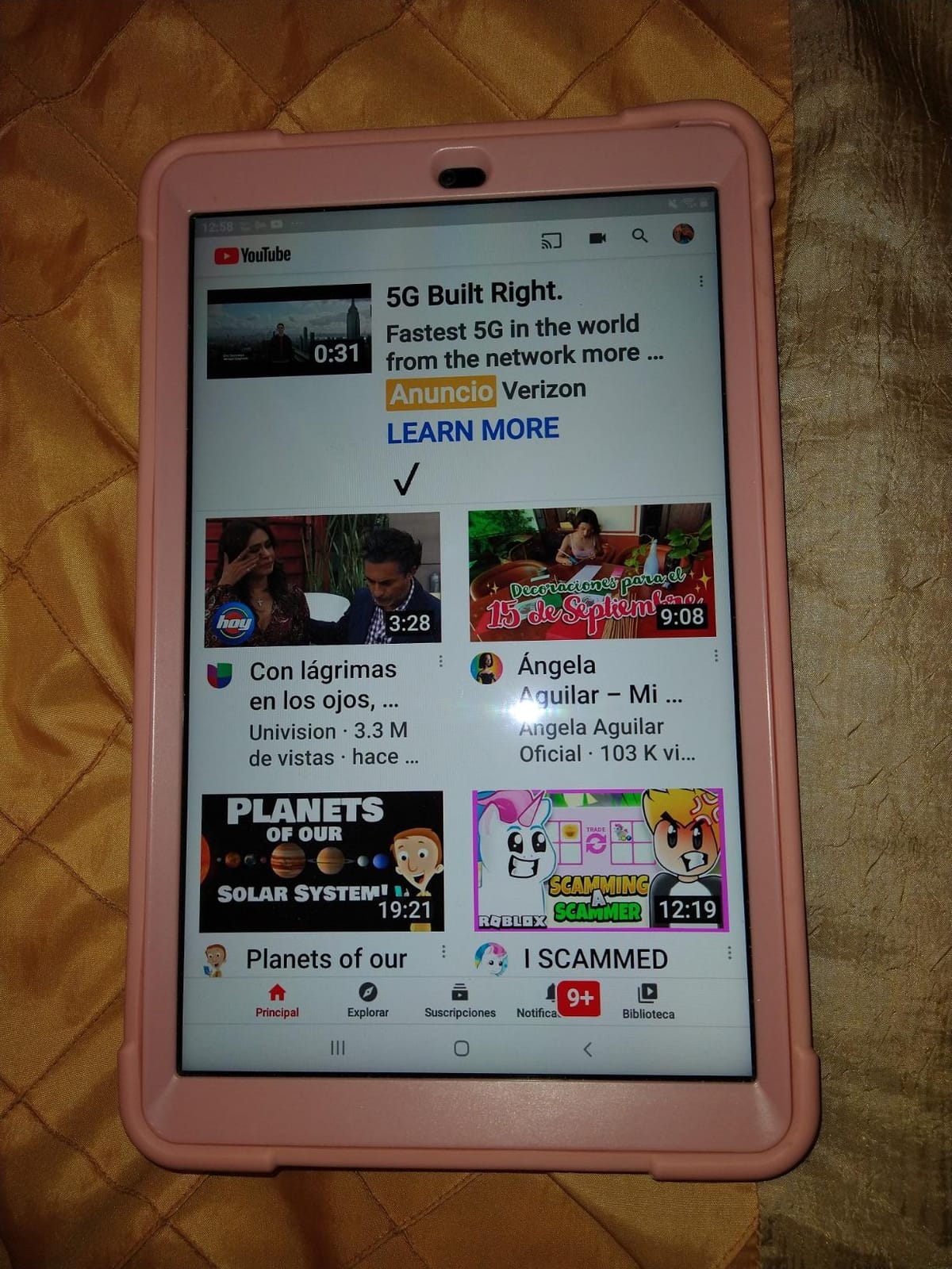 Samsung Galaxy Tab A 10.1 32 GB Wifi Tablet Black (2019) customer photo 2