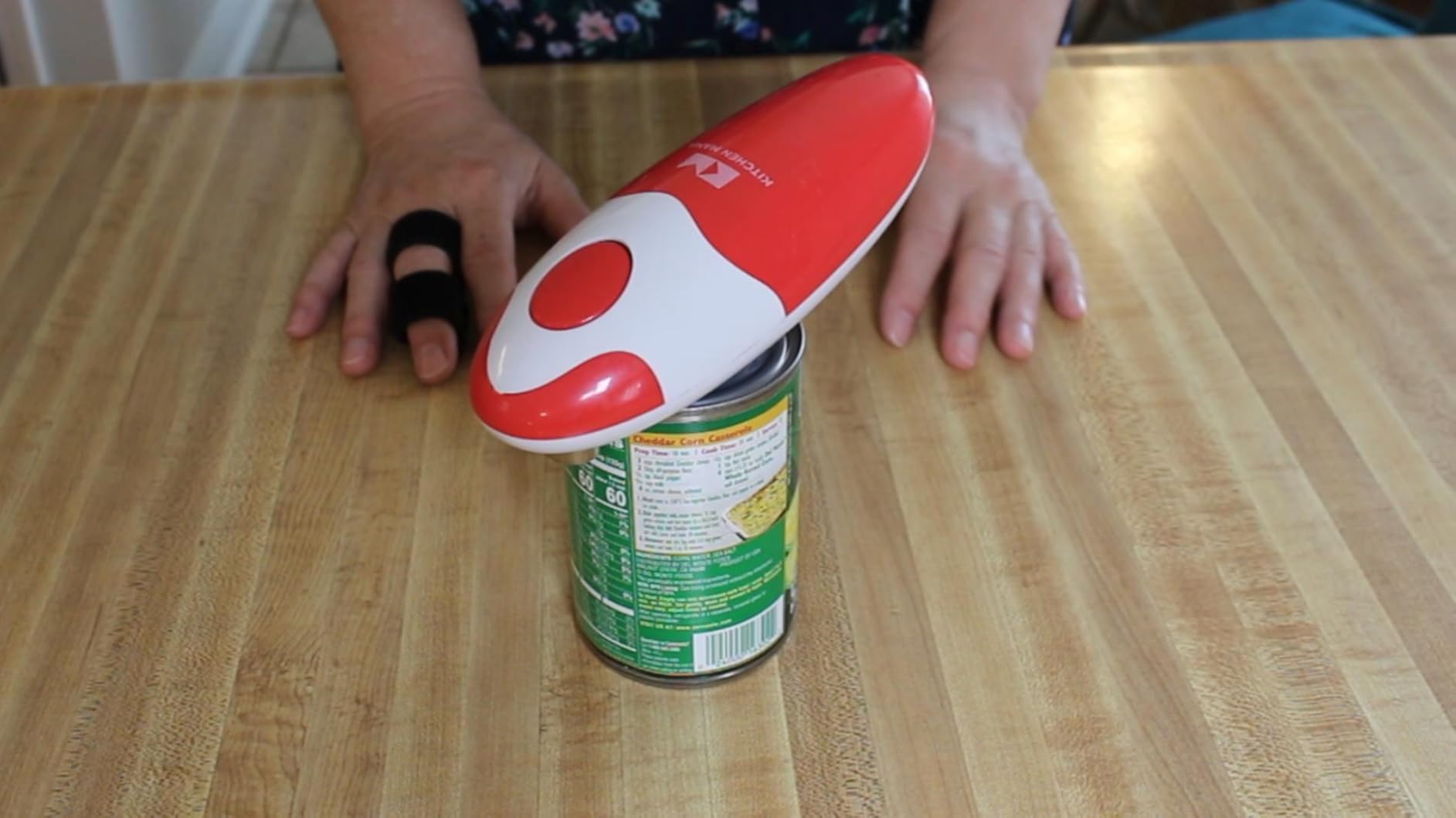 Kitchen Mama Auto Electric Can Opener, Teal | Automatic, Hands Free, Smooth Edge, Food-Safe, Battery Operated customer photo 2