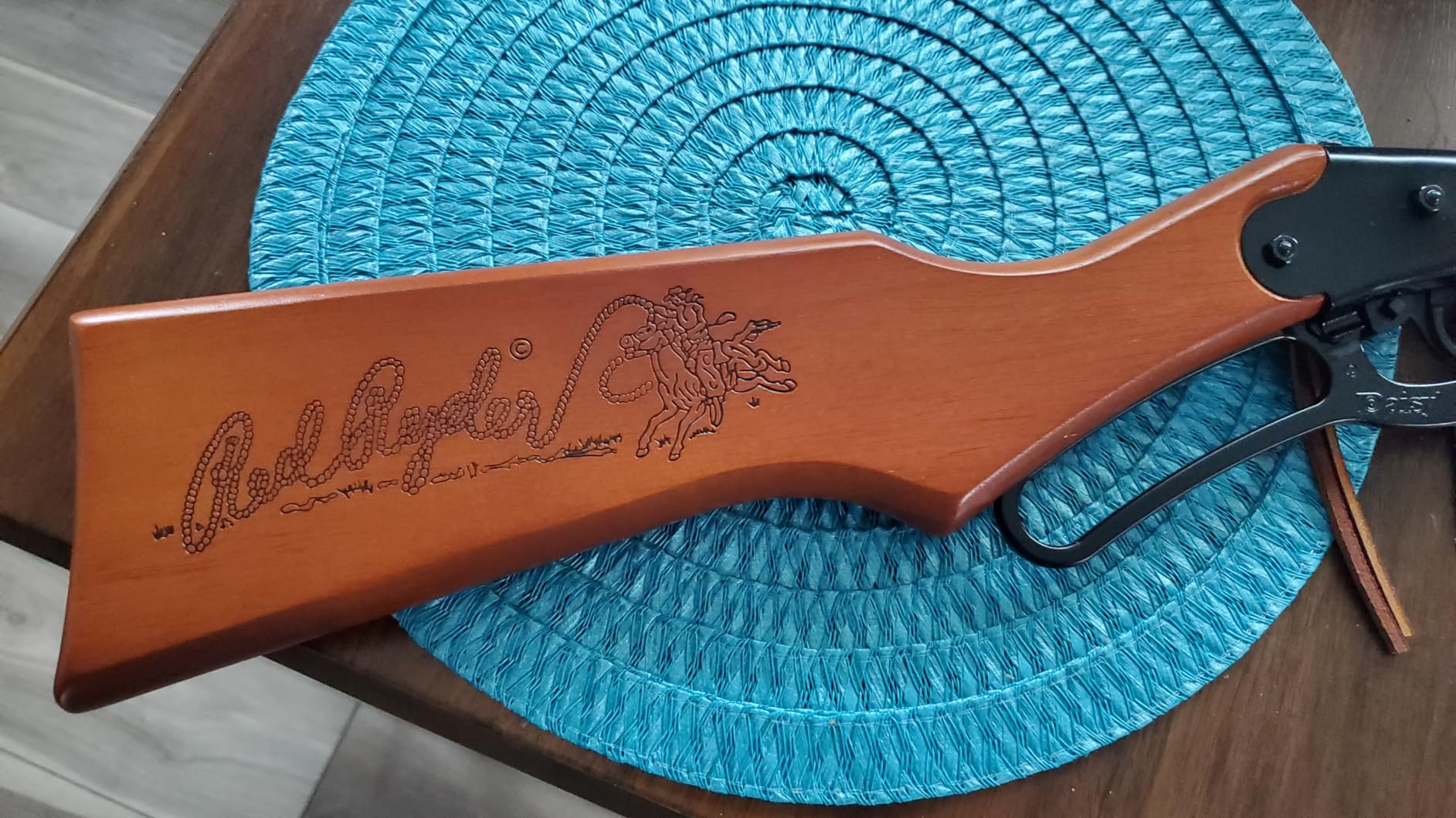 Daisy Red Ryder 1938 .177 BB Rifle- Wood Stock- Lever‑Action customer photo 1