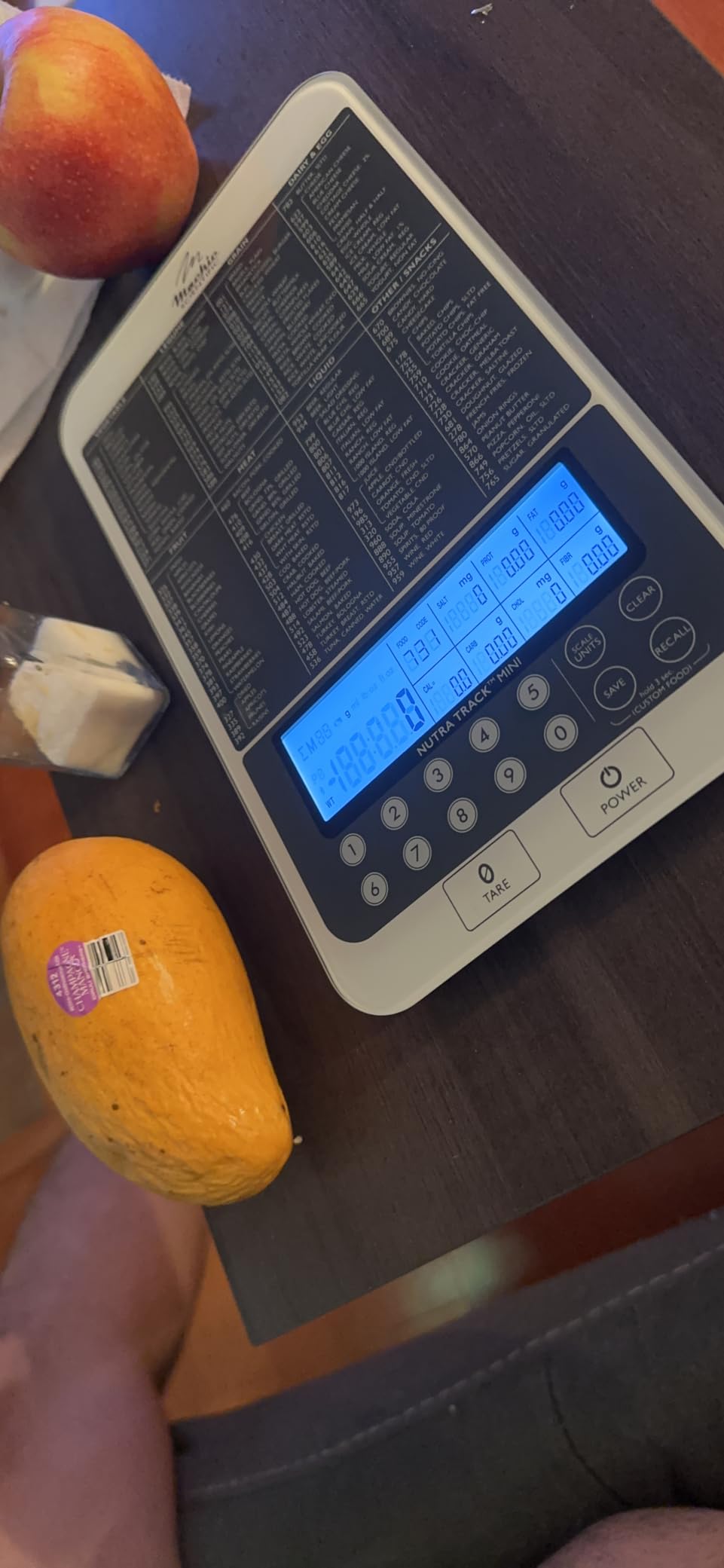 NutraTrack™ Food Scale with Nutrition Calculator, 999 Codes (Silver) Calorie Scale for Macro Tracking, Portion Control, & Weight Loss Goals, Meal Prep Totals, 999 Custom Entries, 11lb Capacity customer photo 2
