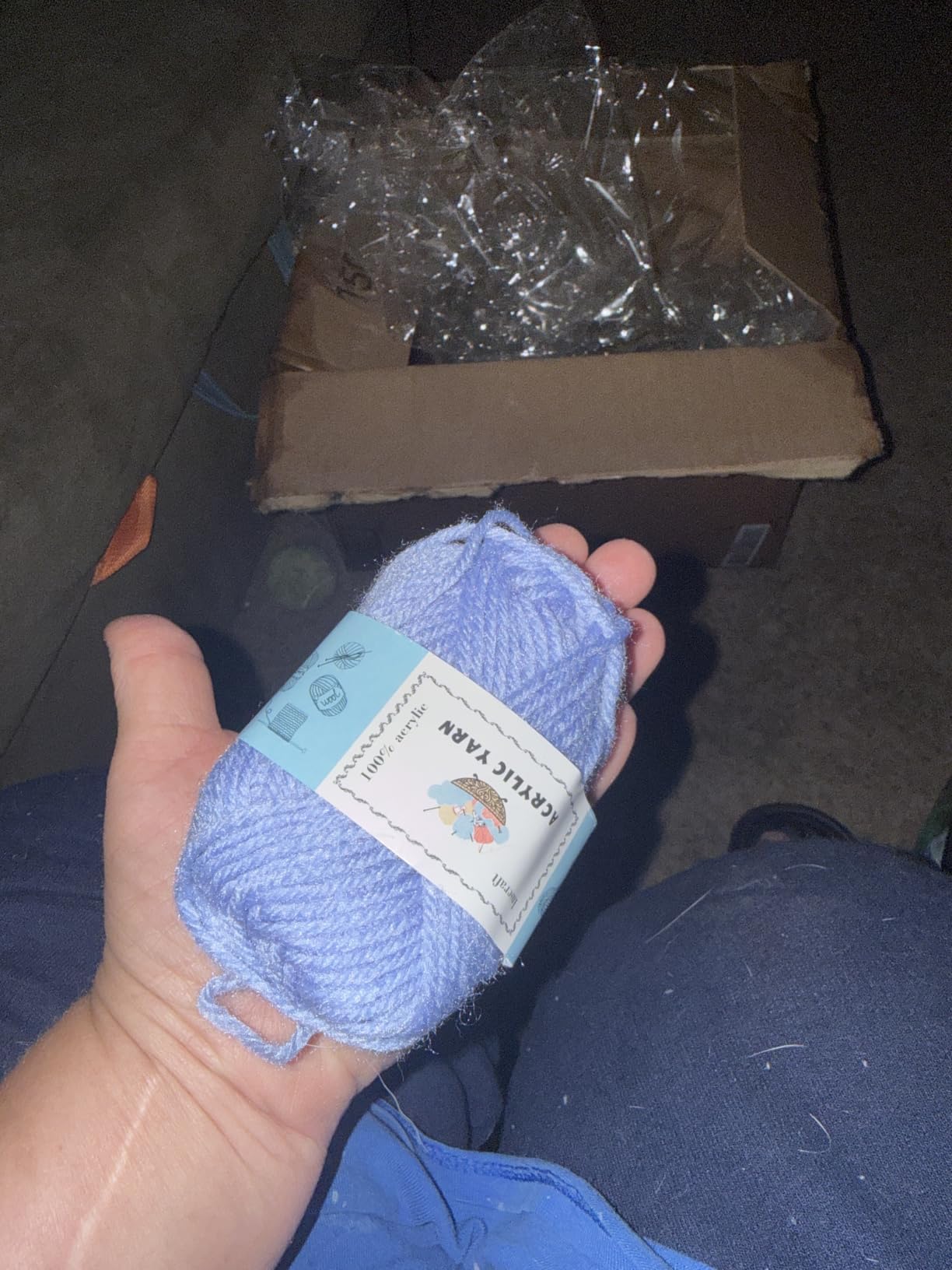 Inscraft 52 Acrylic Yarn Skeins, 1820 Yards 52 Colors, 2 Crochet Hooks, 2 Weaving Needles, 10 Stitch Markers, 1 Bag, for Crocheting & Knitting, Gift Beginners and Adults customer photo 2