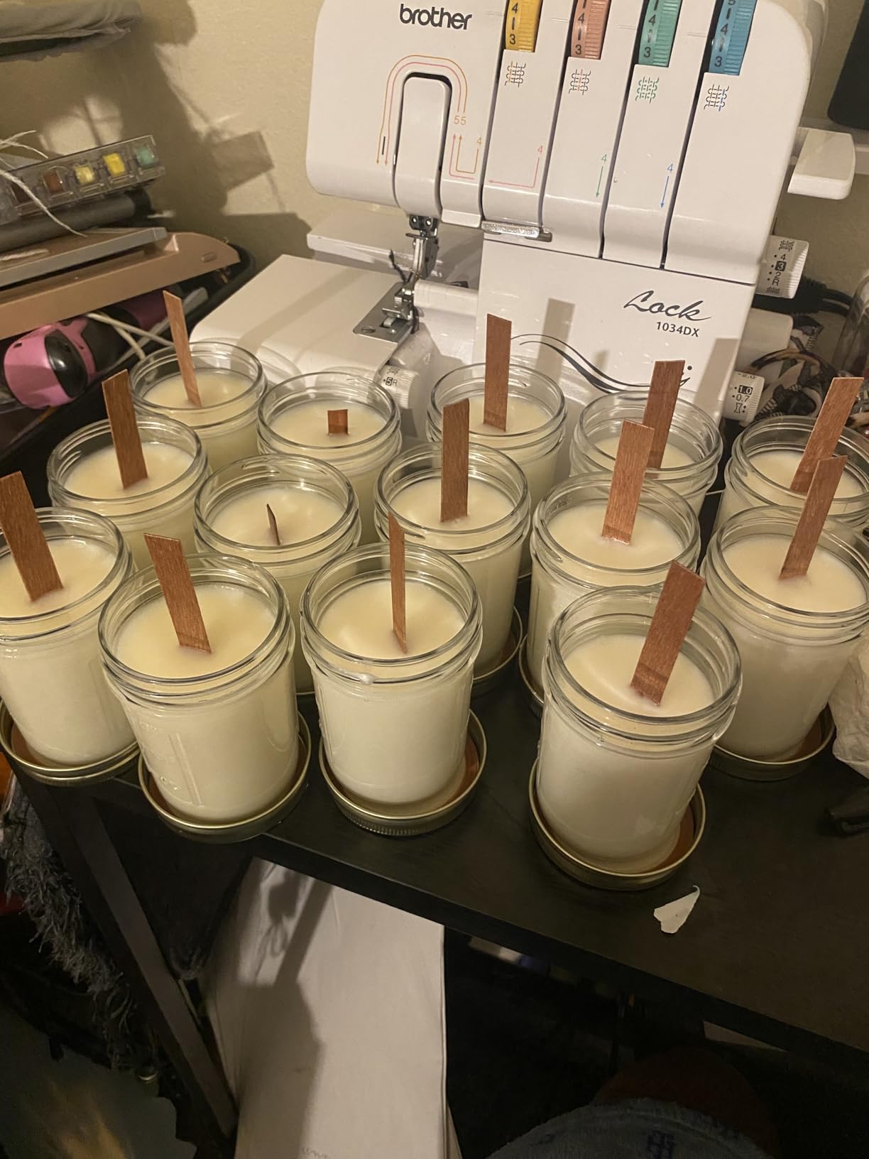 100 Pcs Wood Candle Wicks for Candle Making-50 Wicks & 50 Wick Holders customer photo 2