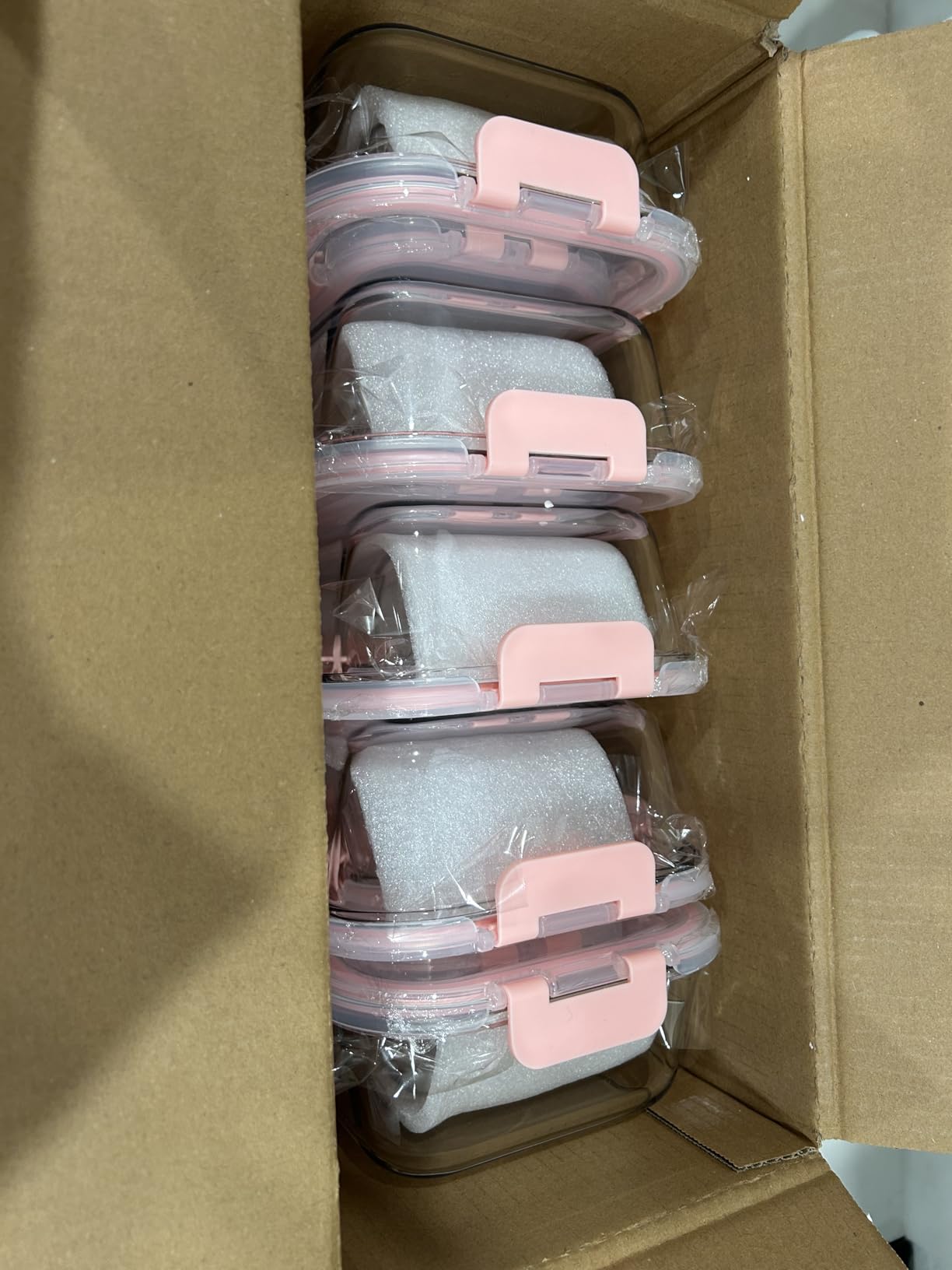 C CREST [10 Pack] Glass Meal Prep Containers, Food Storage Containers with Lids Airtight, Glass Lunch Boxes, Microwave, Oven, Freezer and Dishwasher Safe customer photo 1